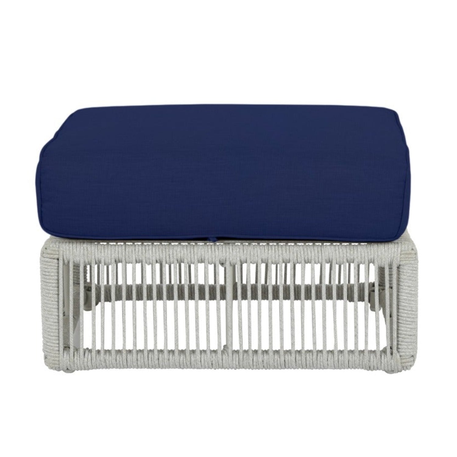 Sunset West Miami Echo Midnight w/Self Welt Outdoor Ottoman