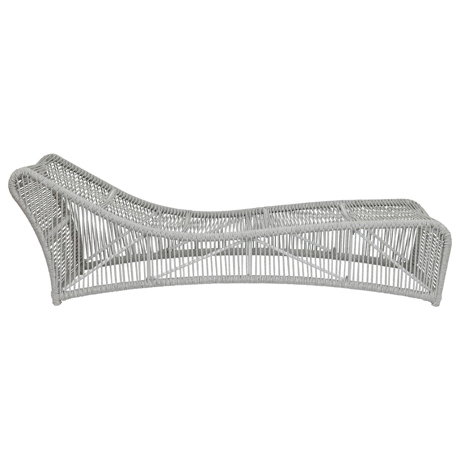 Sunset West Miami Cushionless Outdoor Chaise
