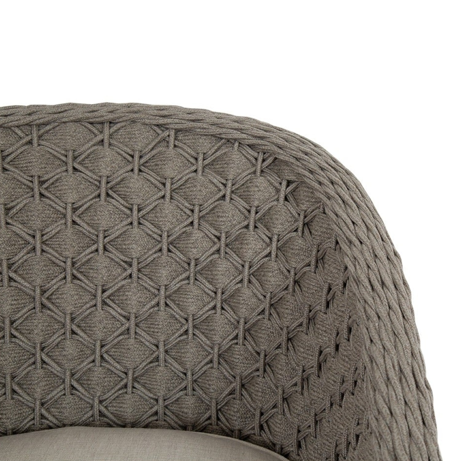 Sunset West Marbella Echo Ash w/Self Welt Outdoor Dining Chair