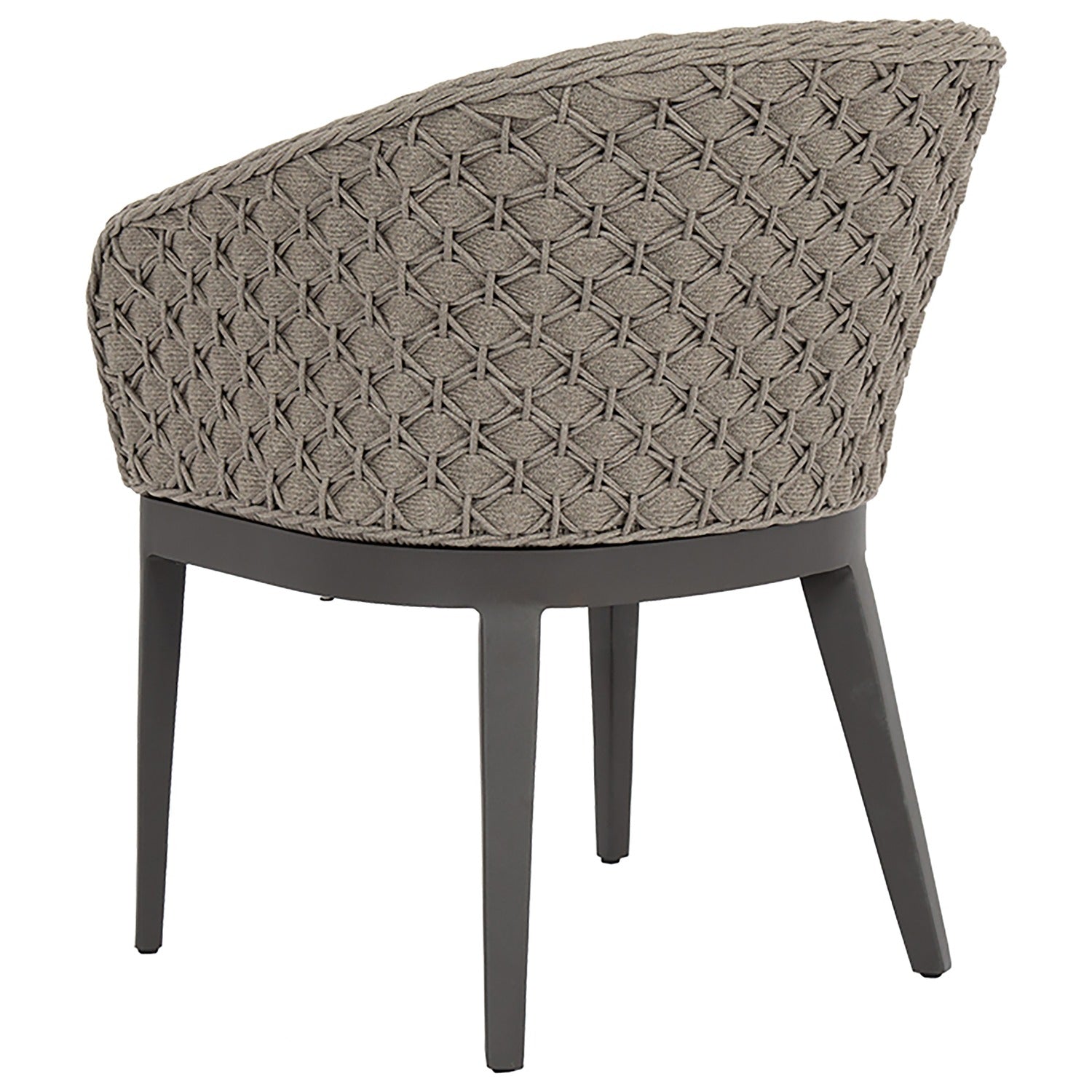 Sunset West Marbella Echo Ash w/Self Welt Outdoor Dining Chair
