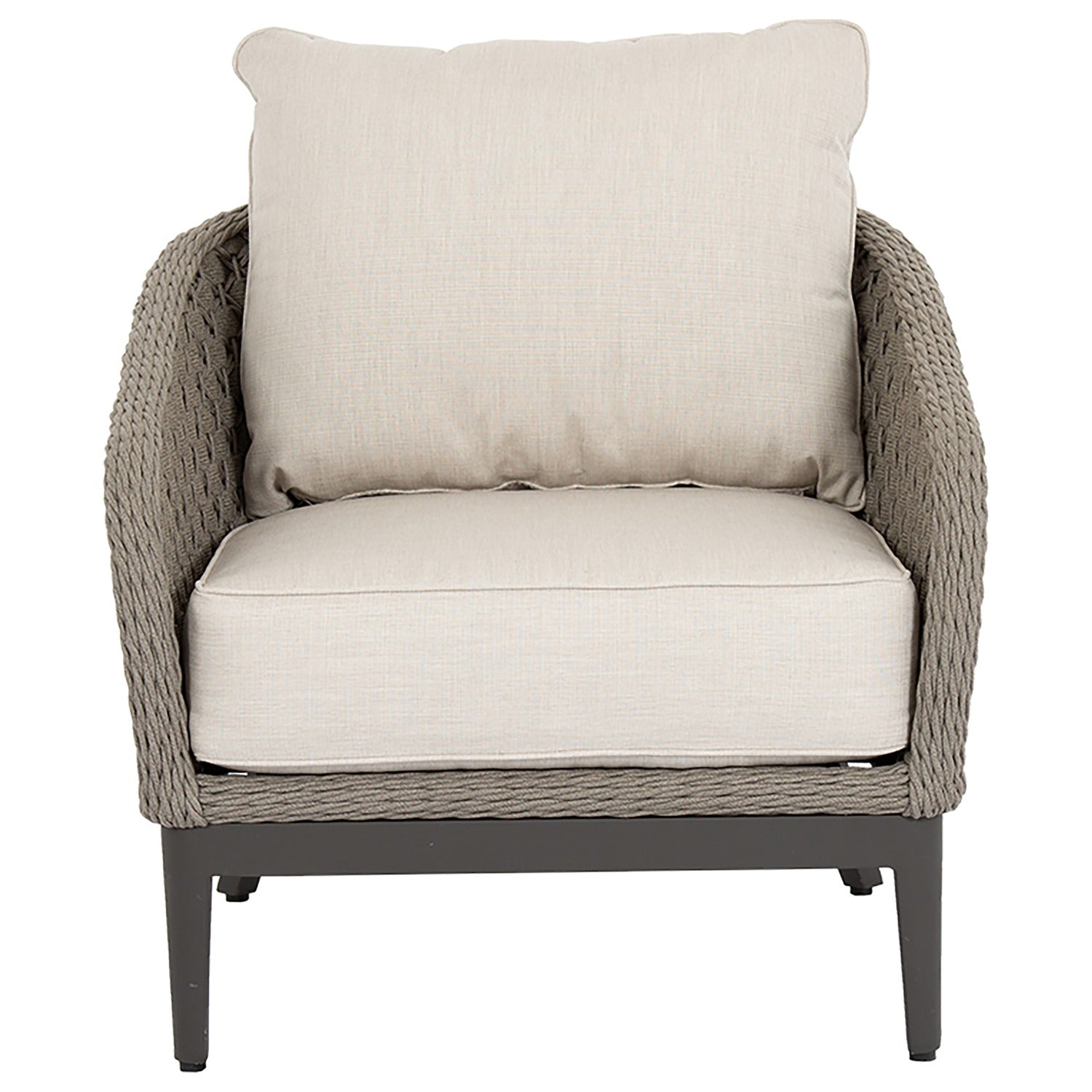 Sunset West Marbella Echo Ash w/Self Welt Outdoor Club Chair