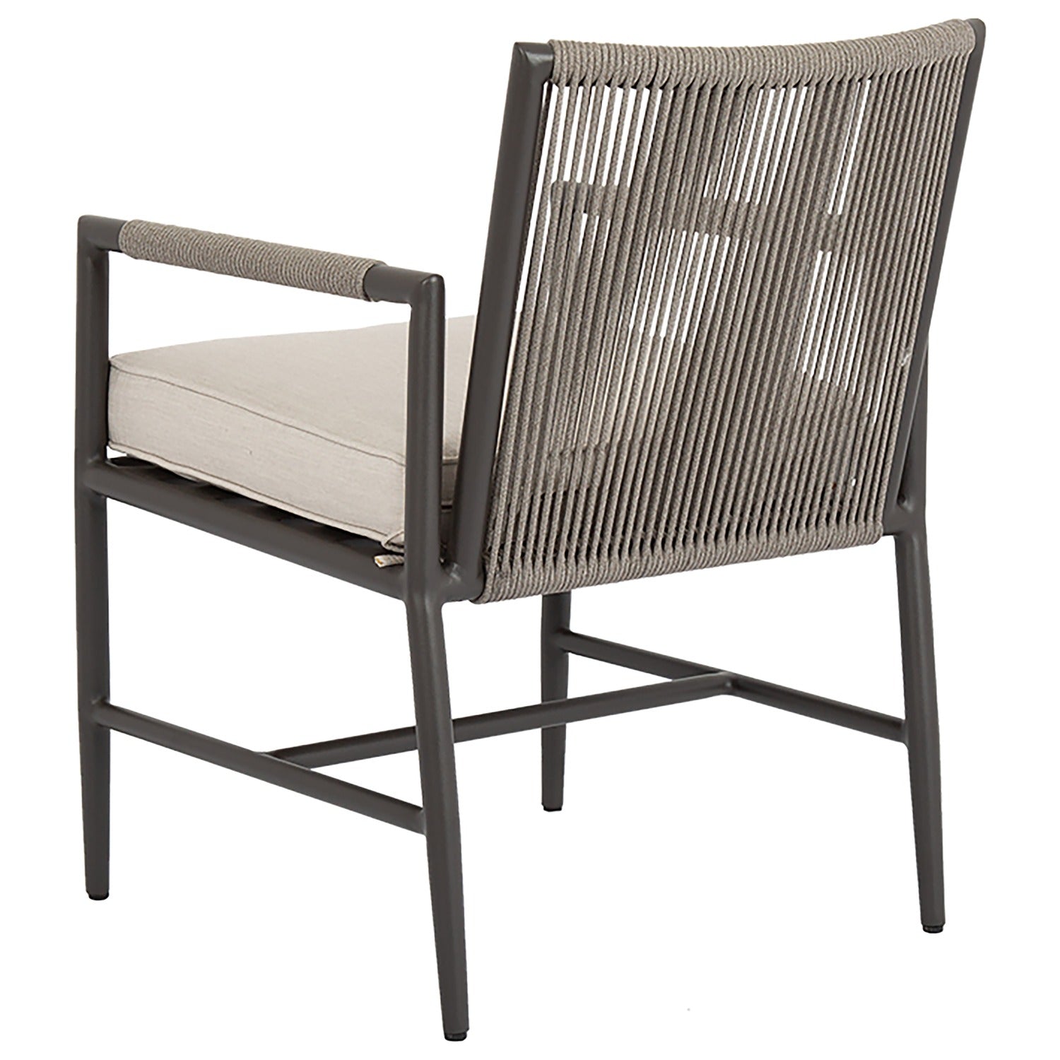 Sunset West Pietra Echo Ash Outdoor Dining Chair Set of 2