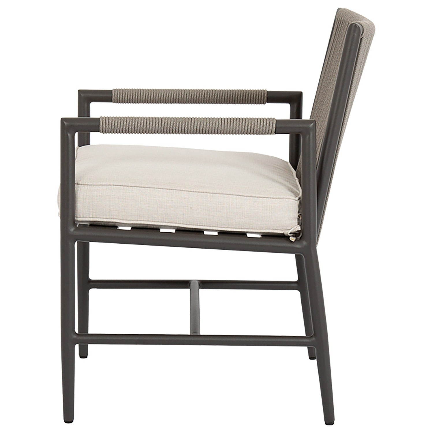 Sunset West Pietra Echo Ash Outdoor Dining Chair Set of 2