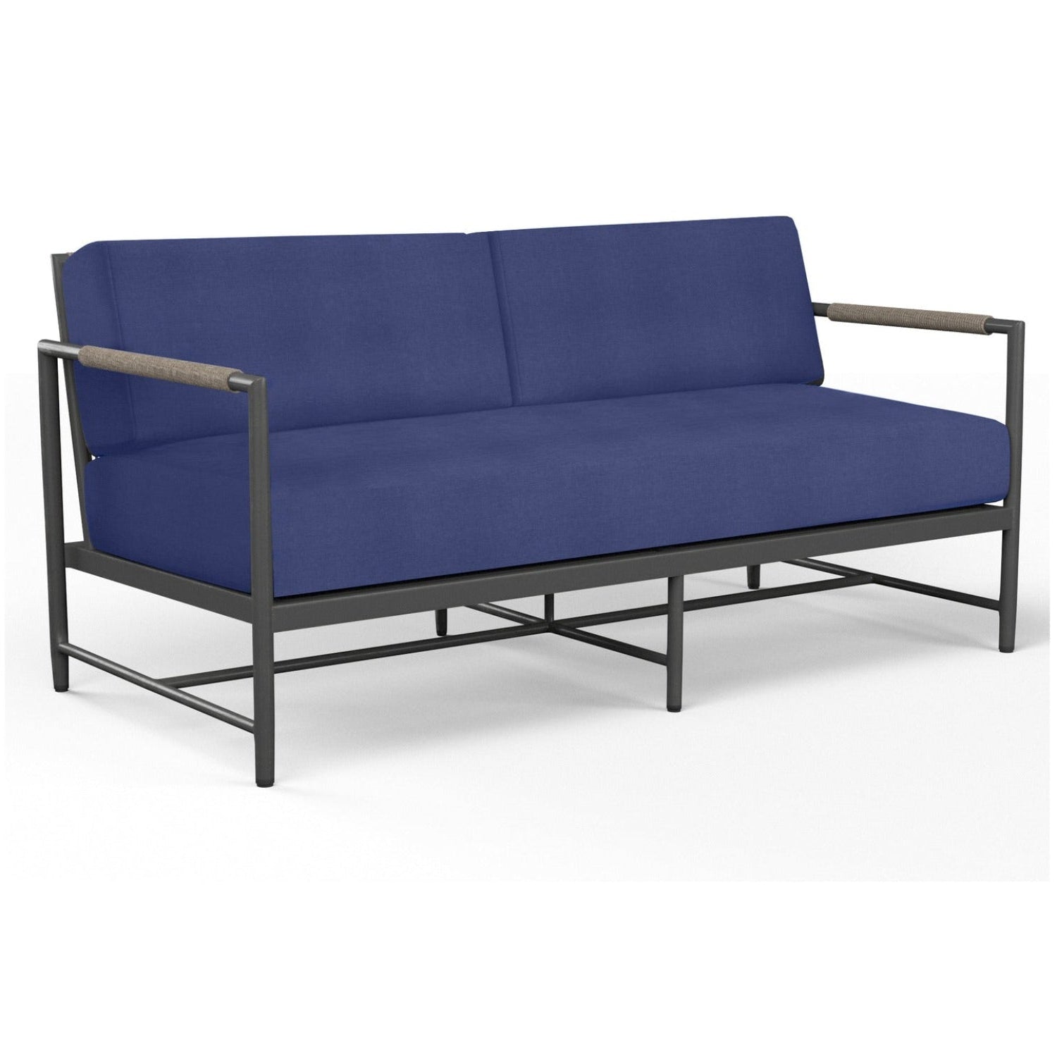 Sunset West Pietra Echo Midnight Outdoor Loveseat