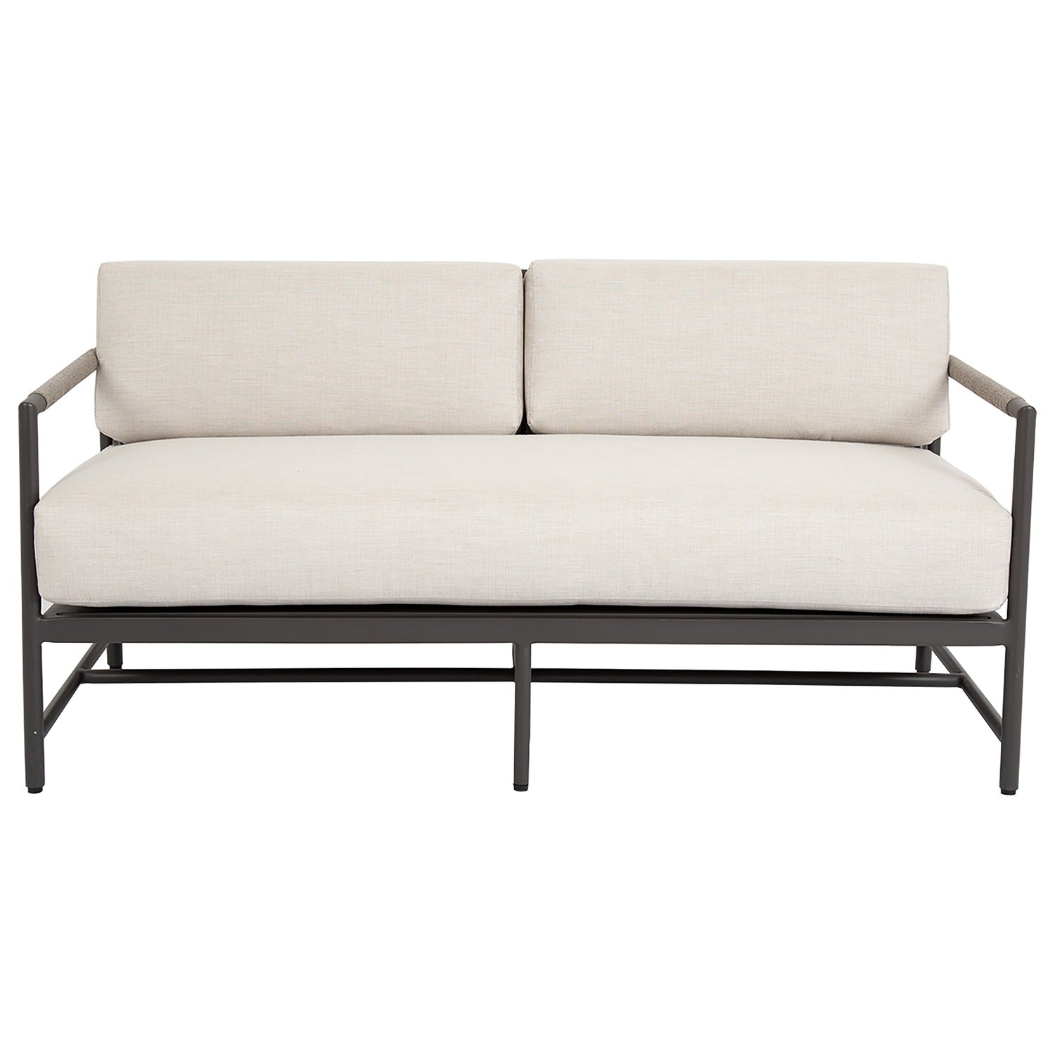 Sunset West Pietra Echo Ash Outdoor Loveseat