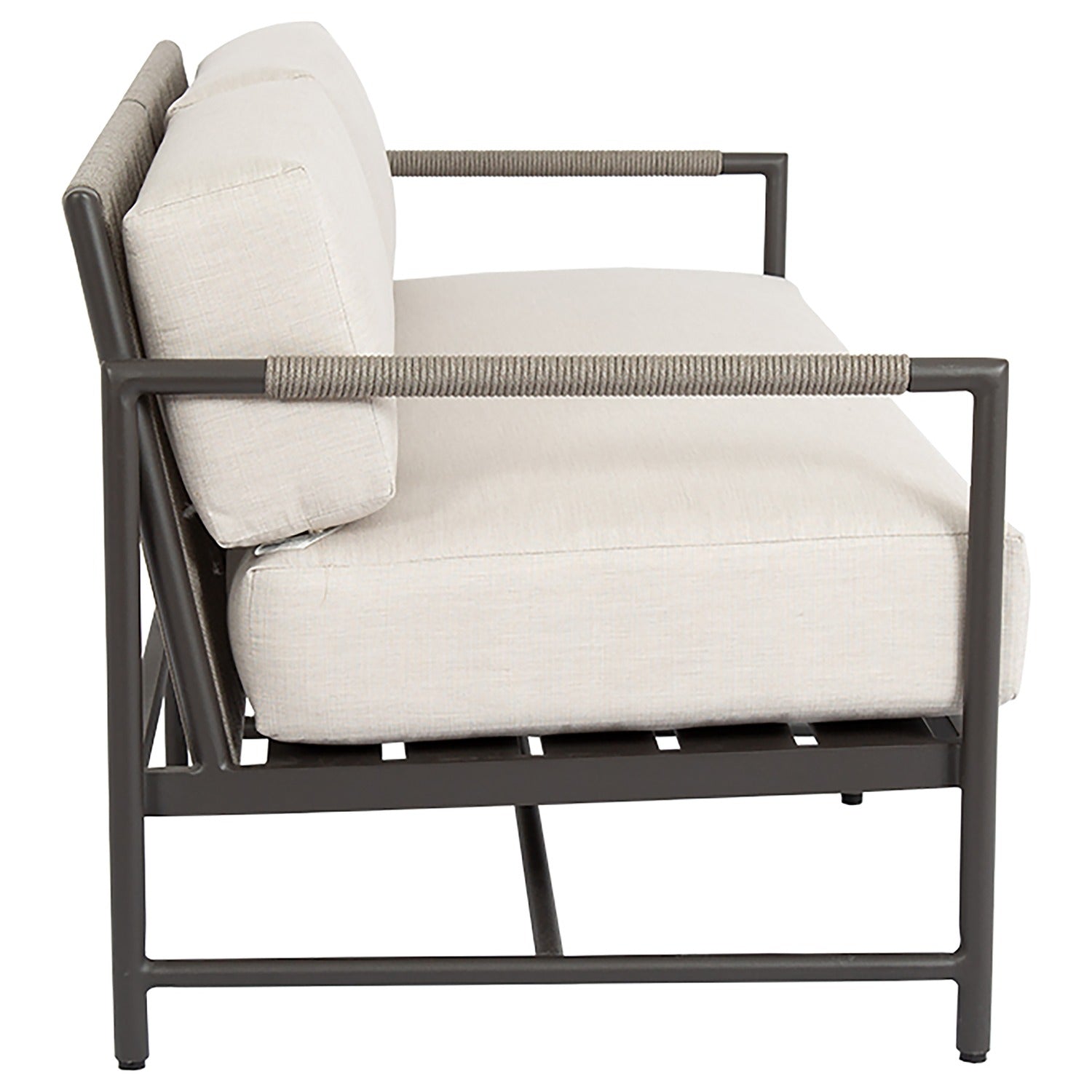 Sunset West Pietra Echo Ash Outdoor Loveseat