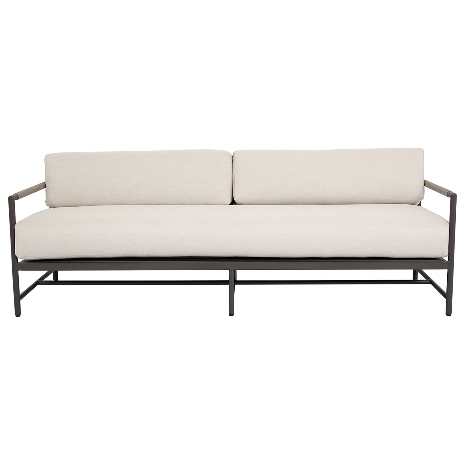 Sunset West Pietra Echo Ash Outdoor Sofa