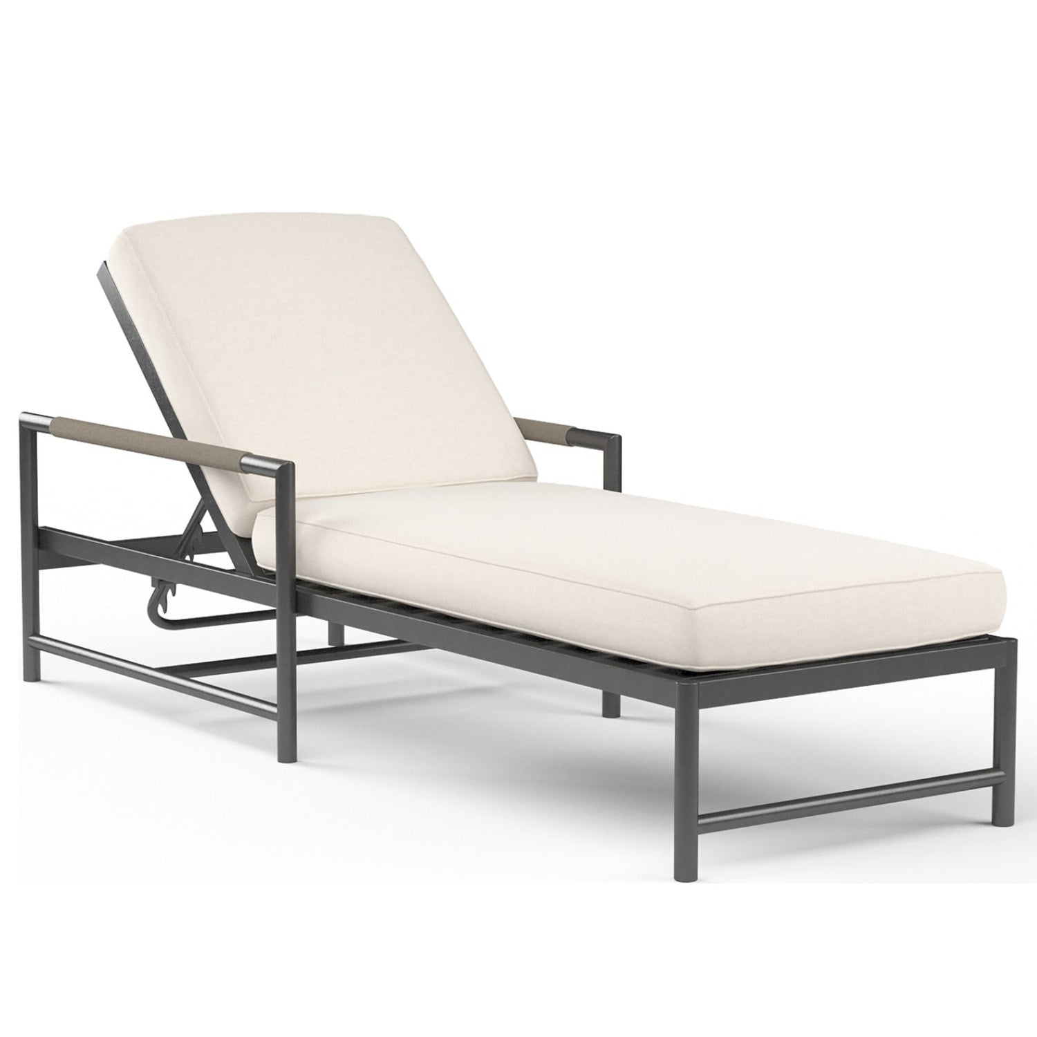Sunset West Pietra Echo Ash Outdoor Chaise