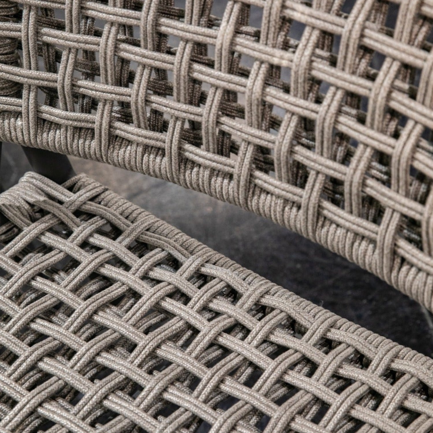 Sunset West Grigio Outdoor Cushionless Accent Chair
