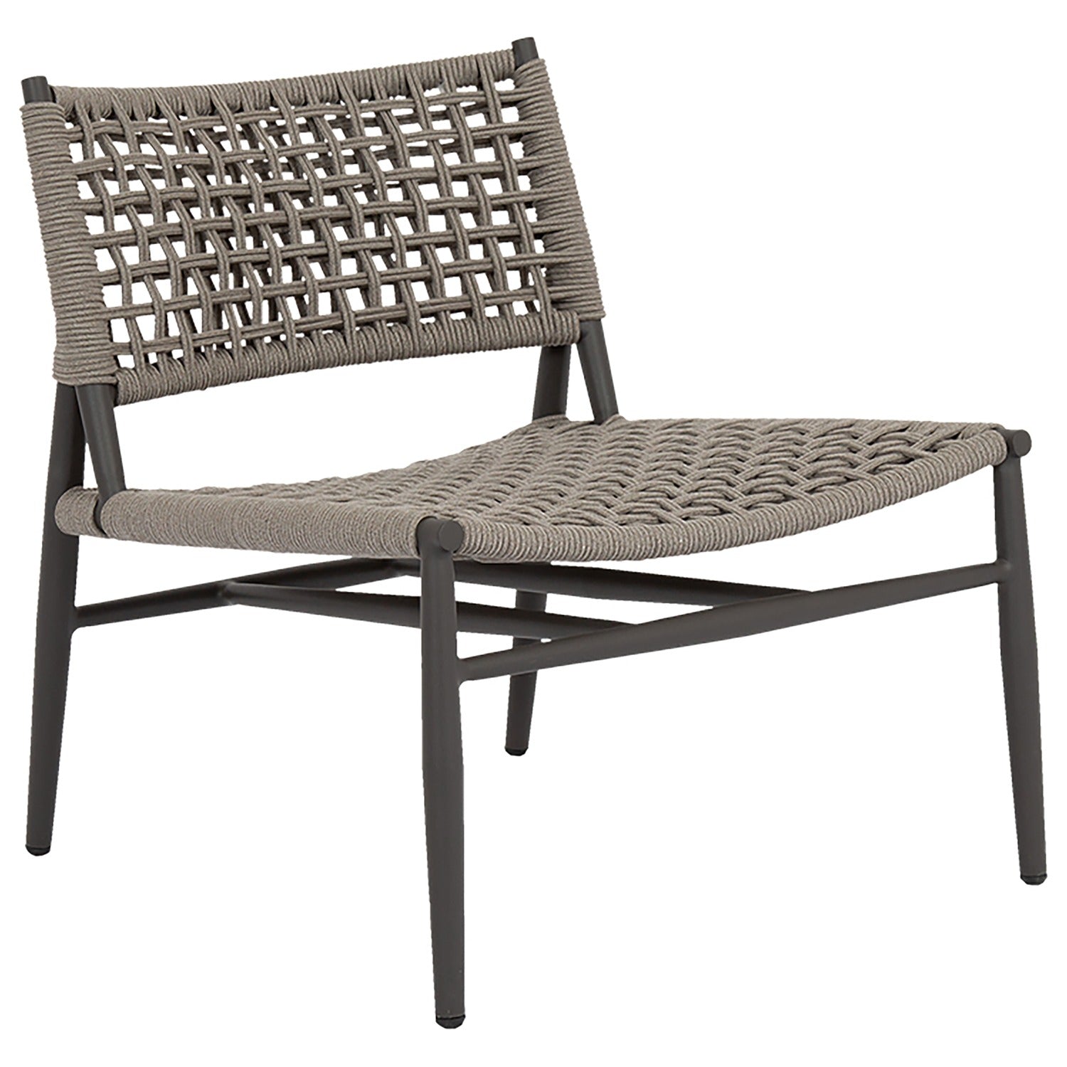 Sunset West Grigio Outdoor Cushionless Accent Chair
