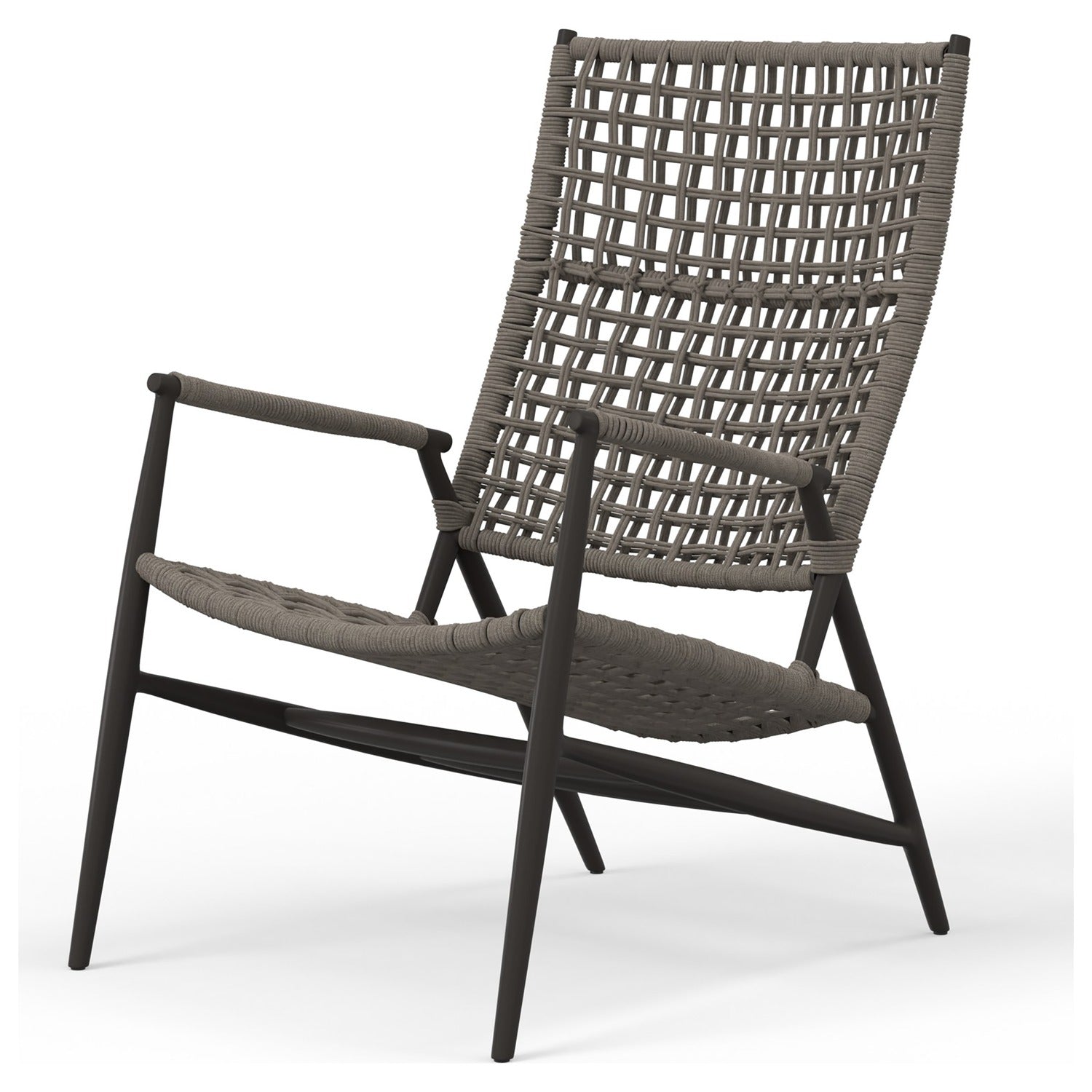 Sunset West Grigio Highback Outdoor Chair