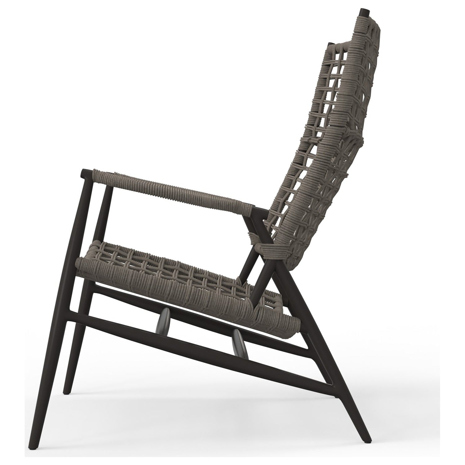 Sunset West Grigio Highback Outdoor Chair