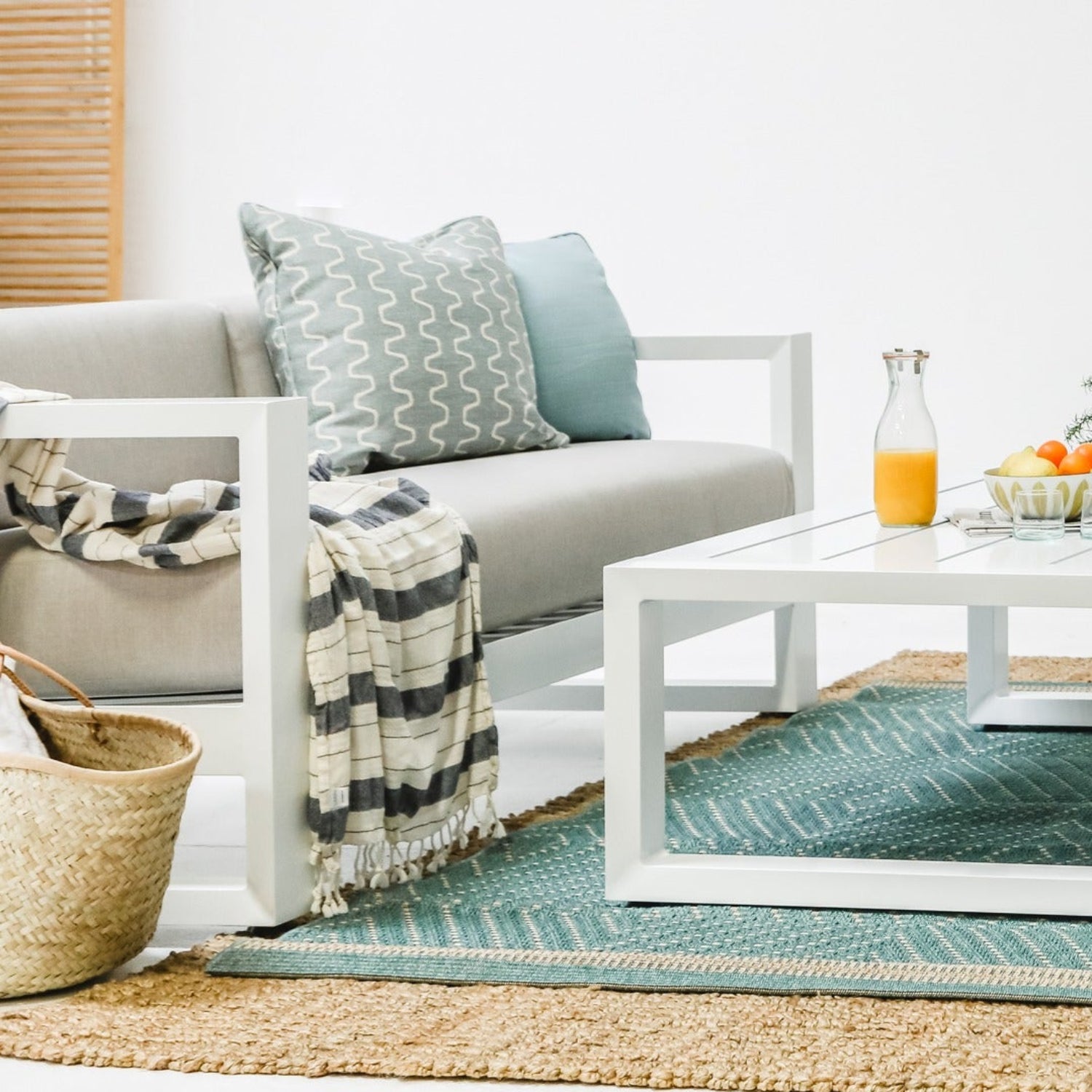 Sunset West Newport Cast Silver Outdoor Loveseat