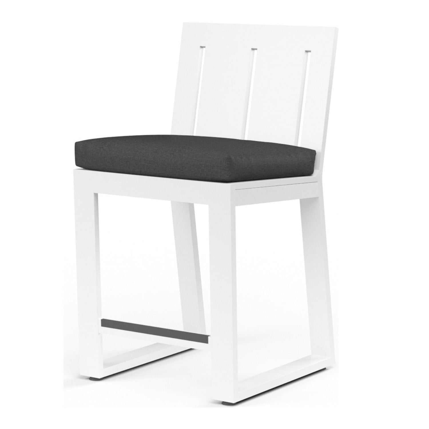 Sunset West Newport Spectrum Carbon Outdoor Counter Stool Set of 2