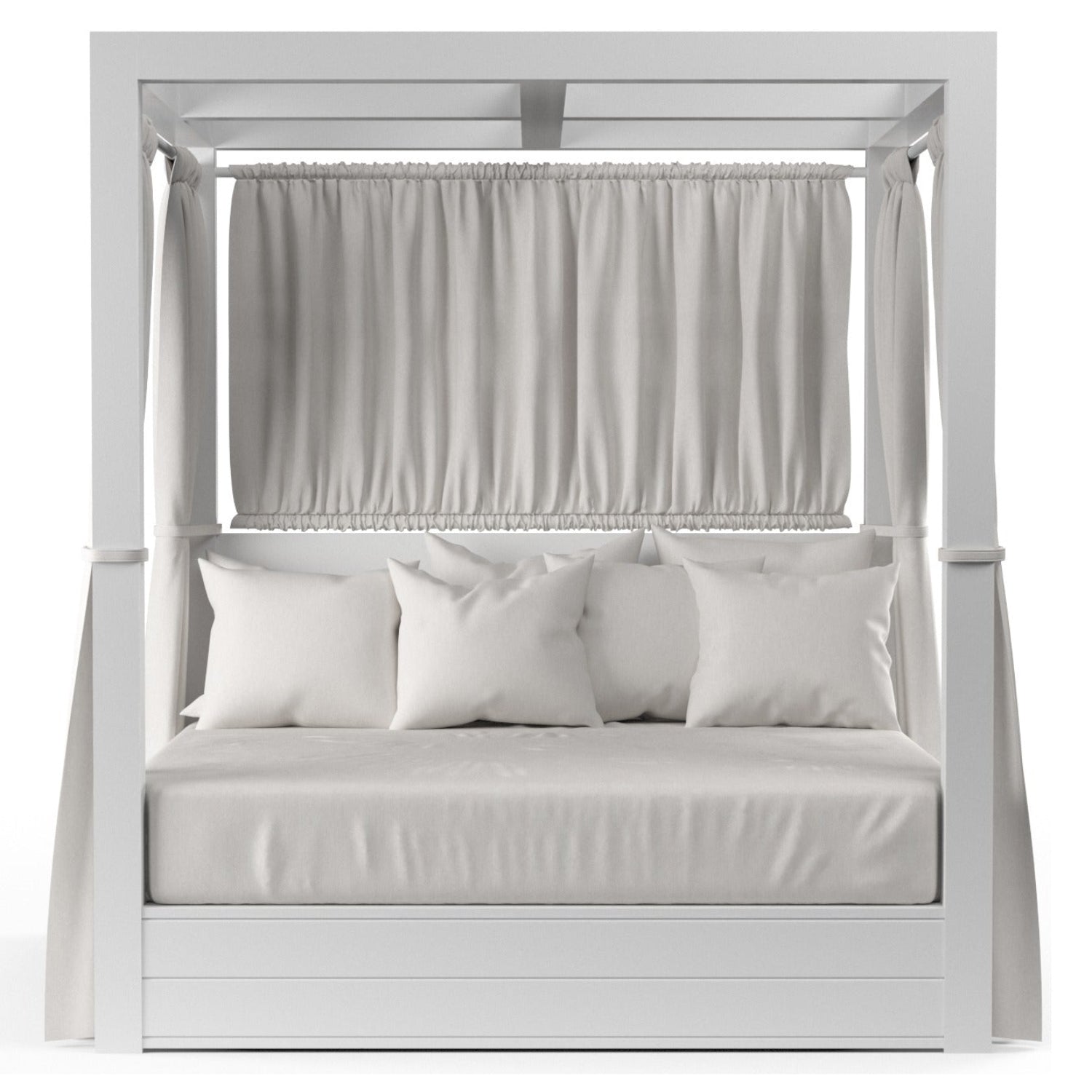 Sunset West Newport Cast Silver Resort King Outdoor Daybed