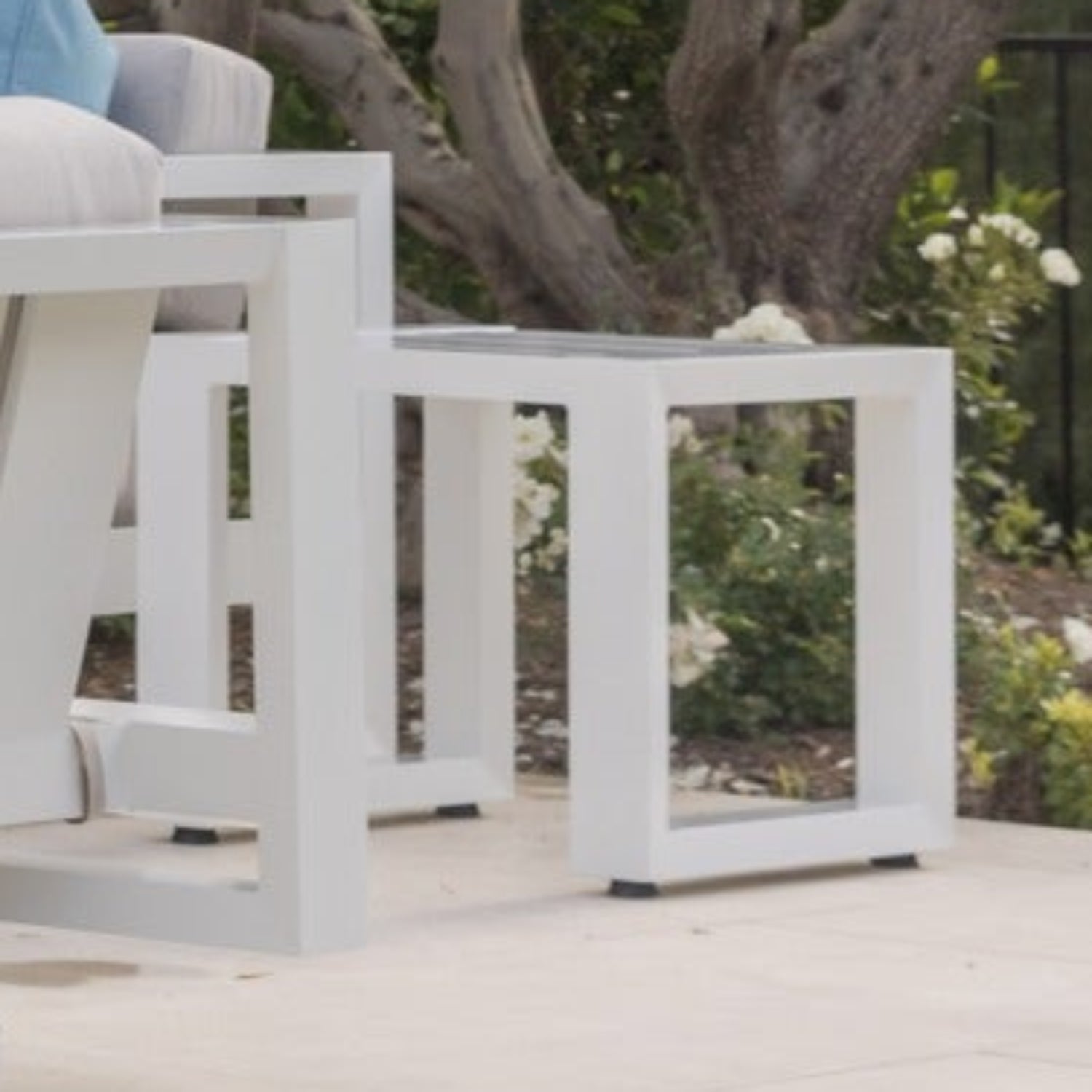 Sunset West Newport Outdoor End Table Set of 2