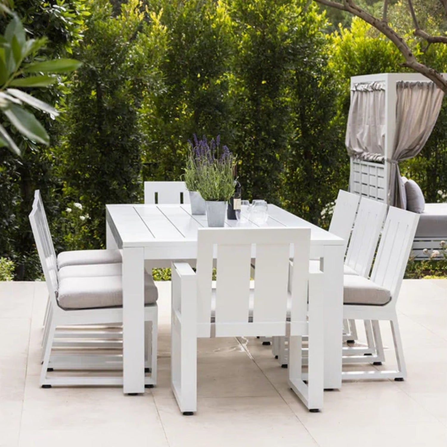 Sunset West Newport 90in Outdoor Dining Table
