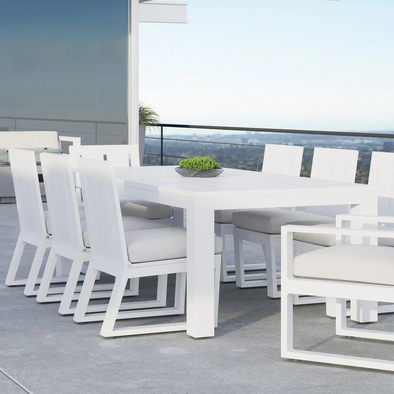 Sunset West Newport 90in Outdoor Dining Table