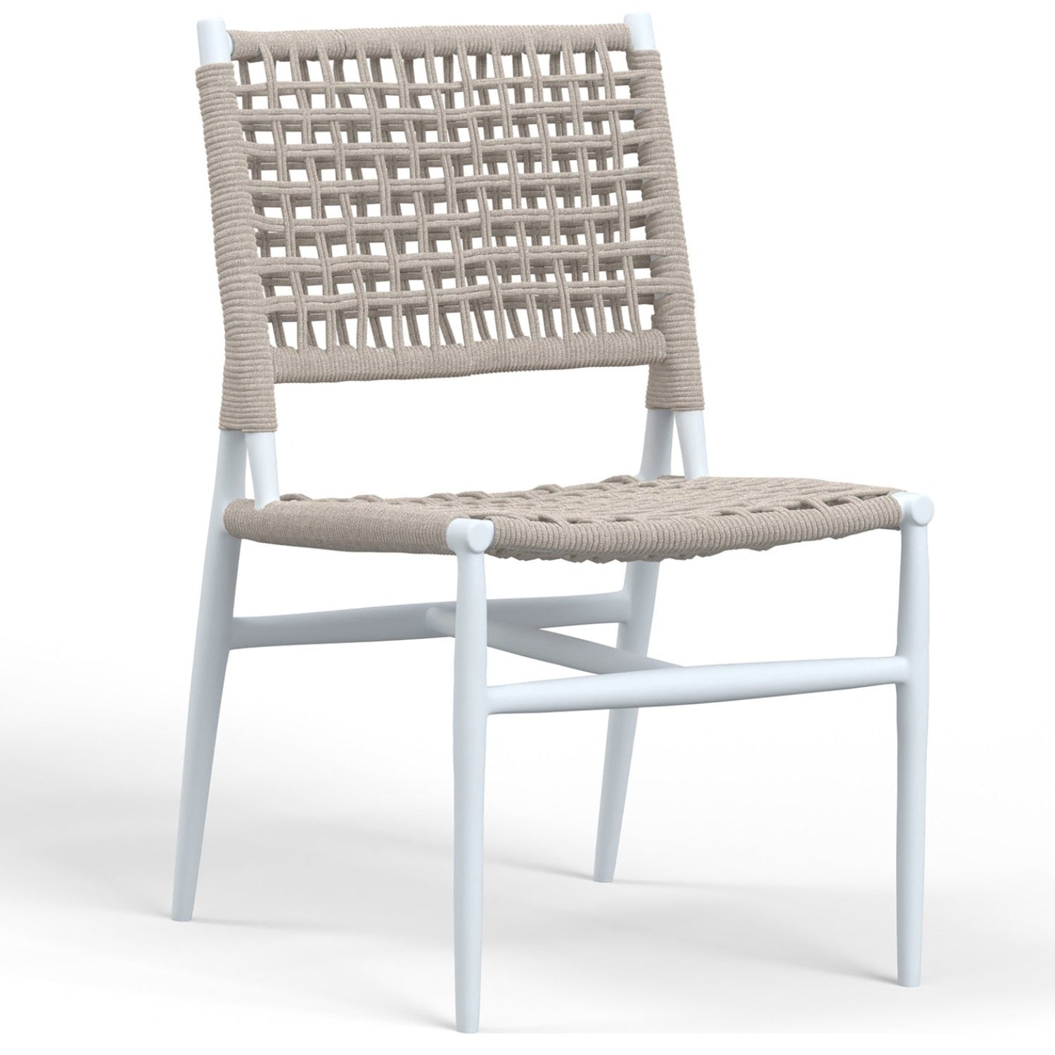 Sunset West Bahia Outdoor Armless Dining Chair Set of 2