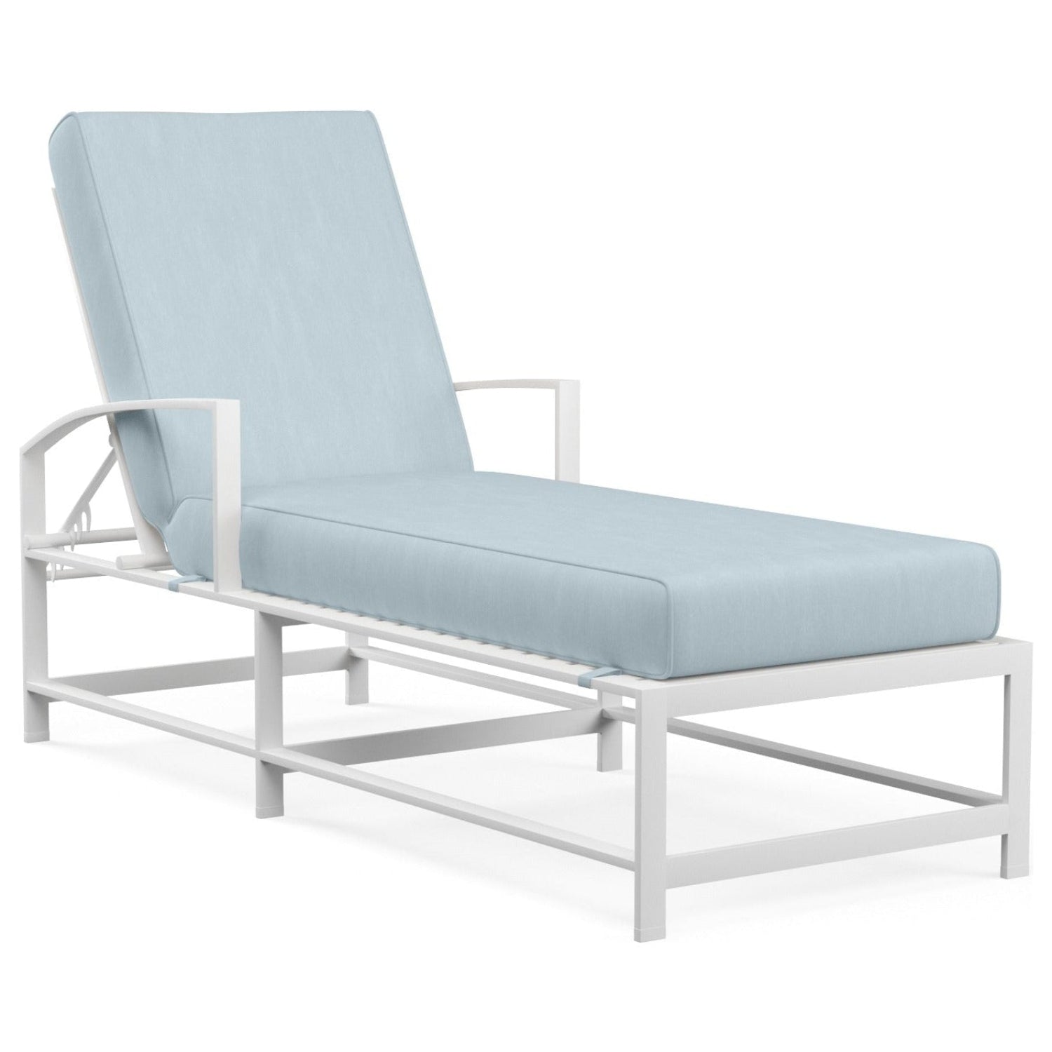 Sunset West Bristol Canvas Skyline w/Self Welt Outdoor Chaise