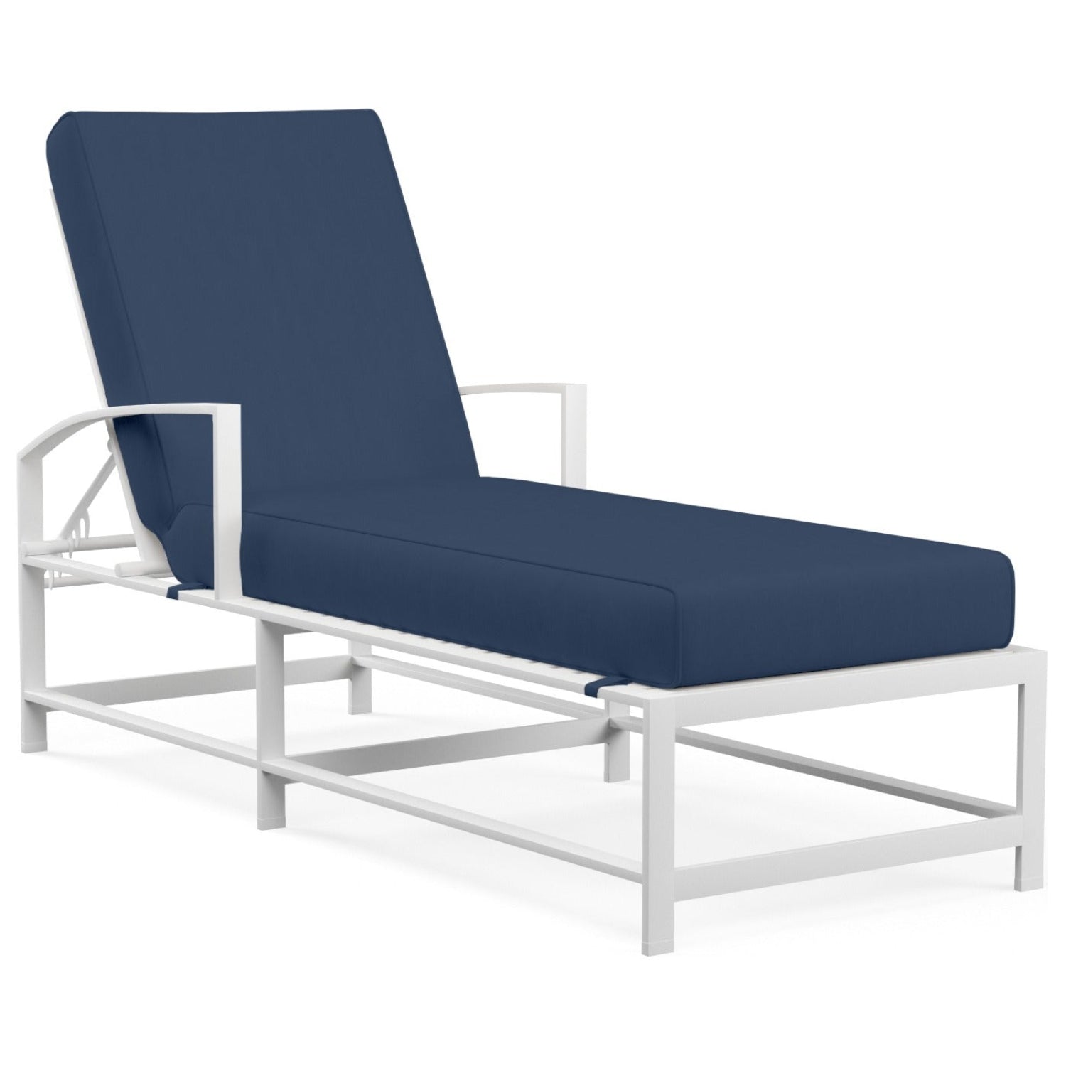 Sunset West Bristol Spectrum Indigo w/Self Welt Outdoor Chaise