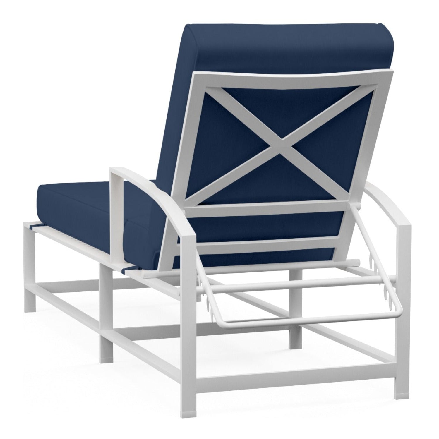Sunset West Bristol Spectrum Indigo w/Self Welt Outdoor Chaise