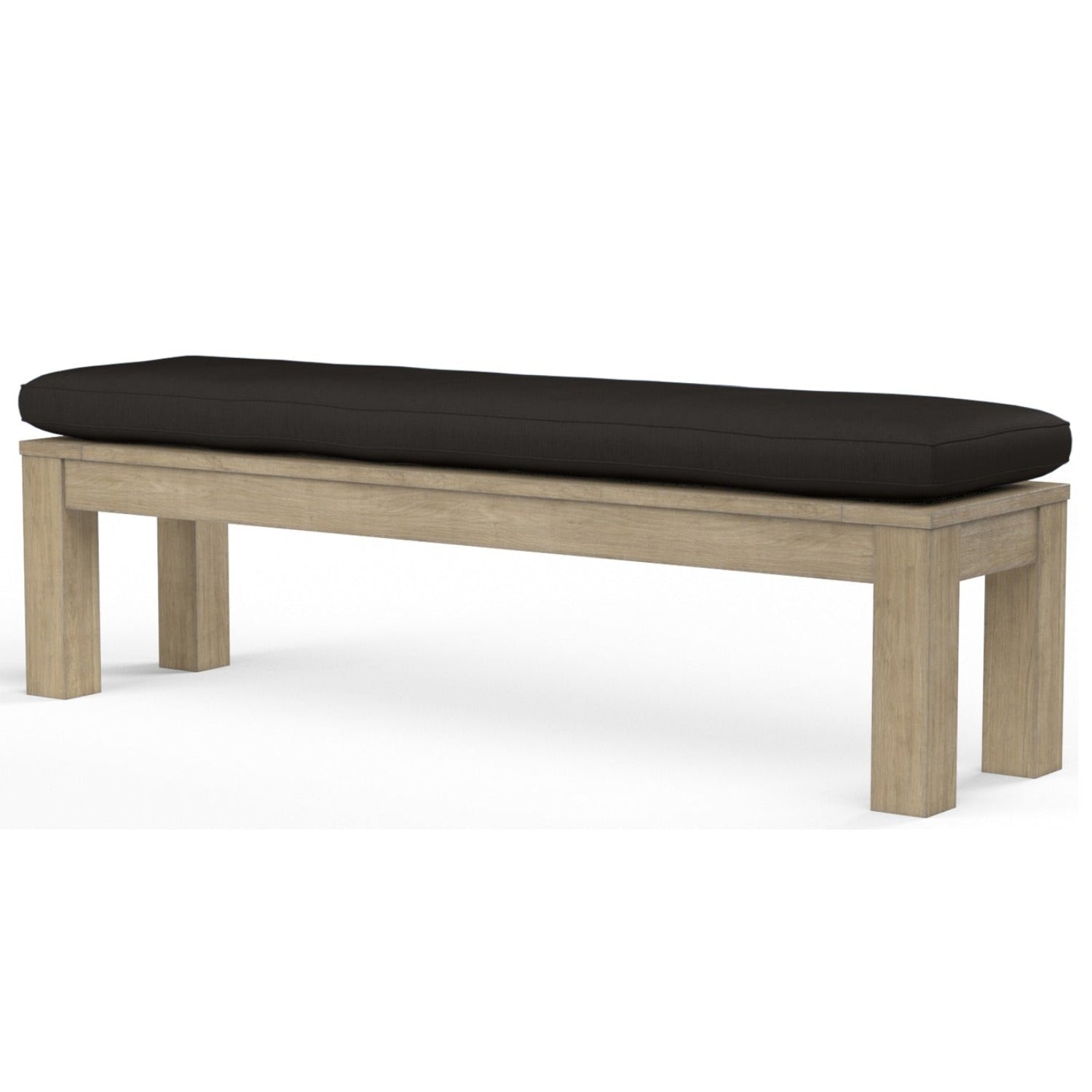 Sunset West Coastal Teak Spectrum CarbonOutdoor Dining Bench