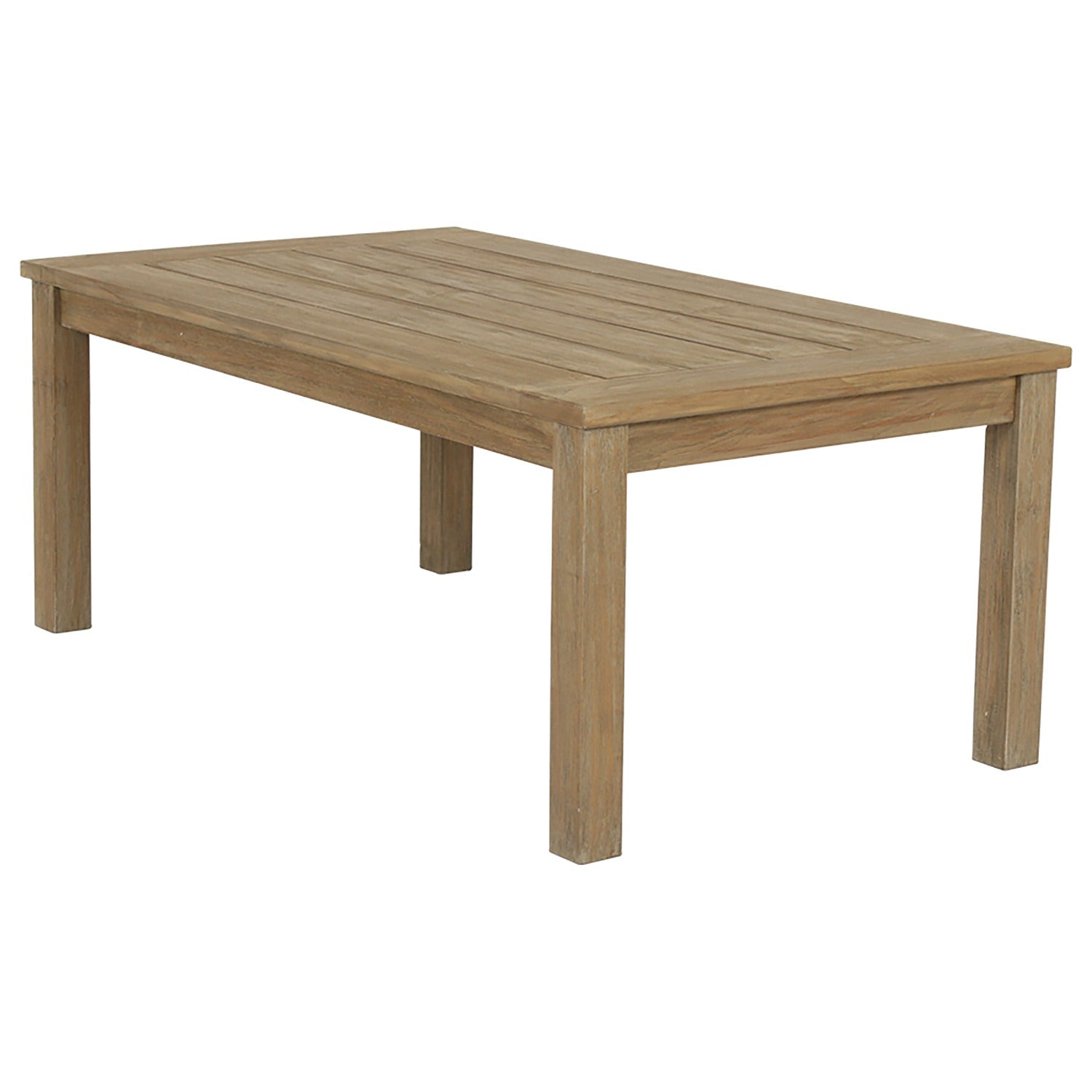 Sunset West Coastal Teak Rectangular Outdoor Coffee Table