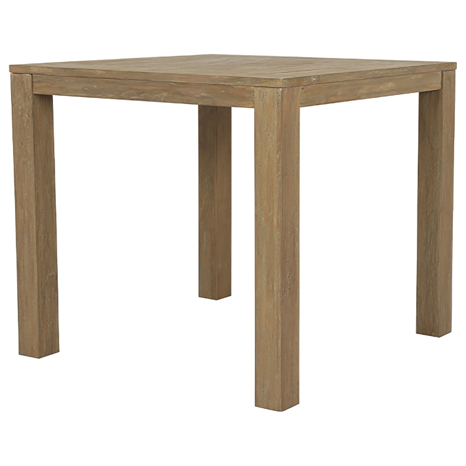 Sunset West Coastal Teak Outdoor End Table Set of 2