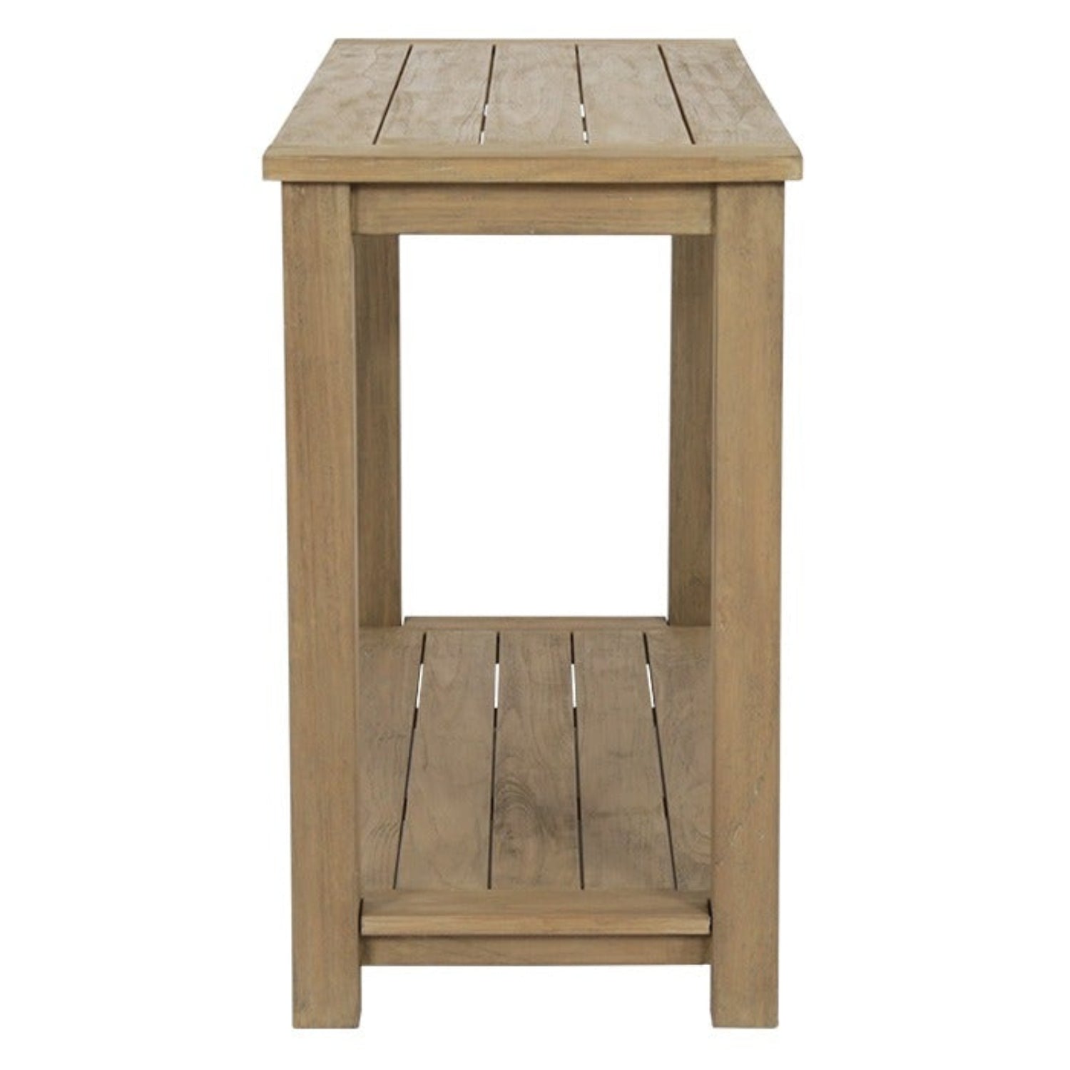 Sunset West Coastal Teak Outdoor Sofa Table
