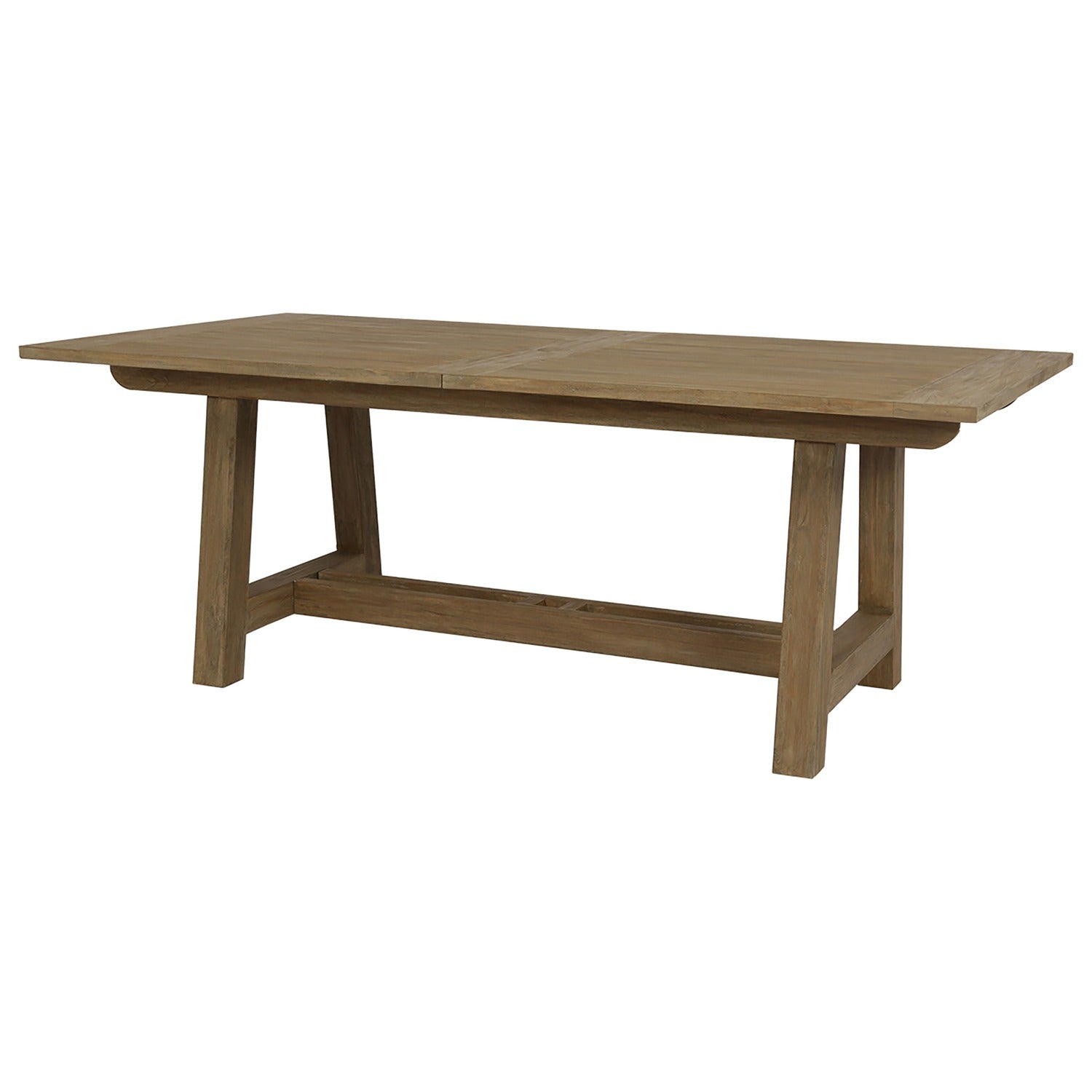 Sunset West Coastal Teak with Leaf Extension Outdoor Dining Table
