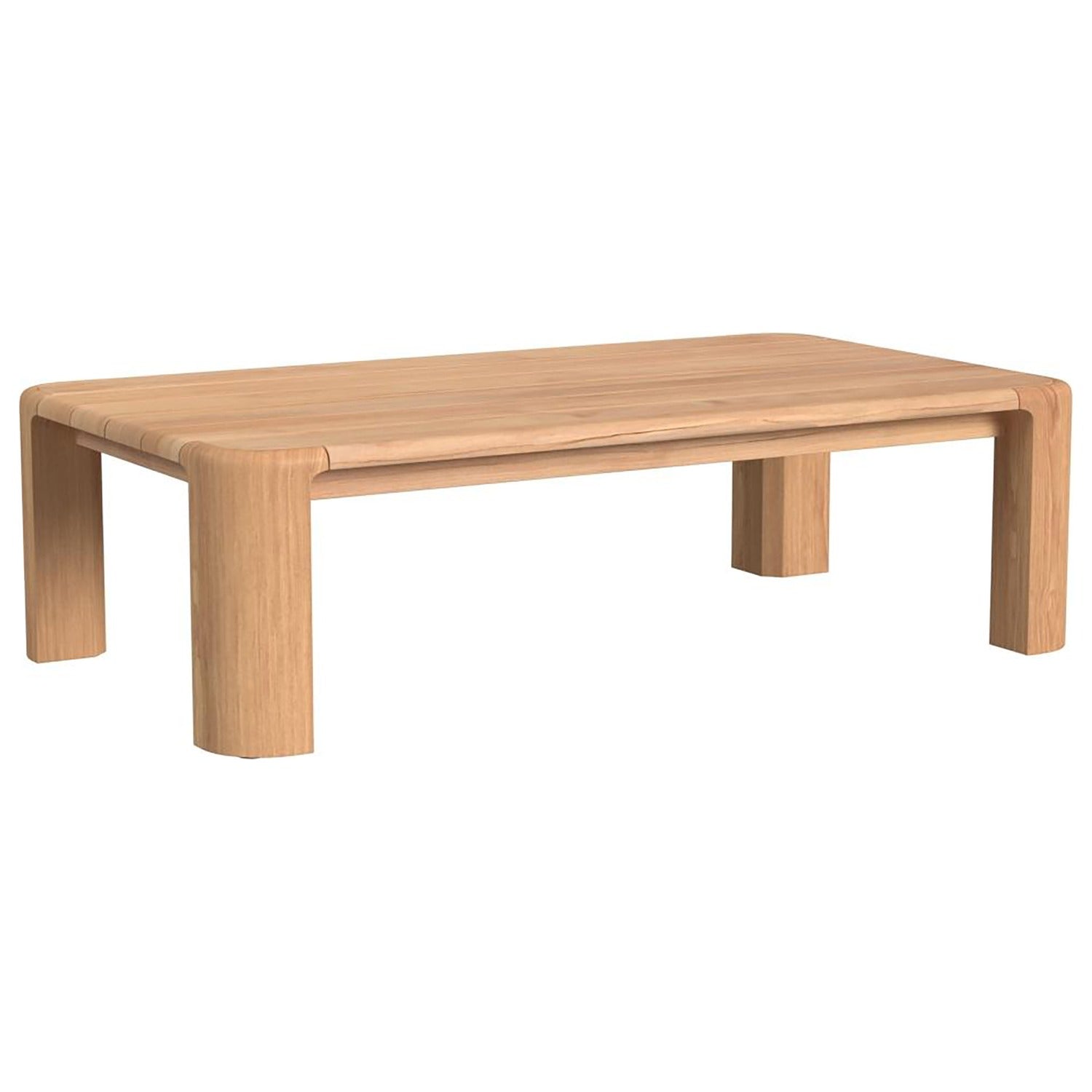 Sunset West Natural Teak Outdoor Coffee Table