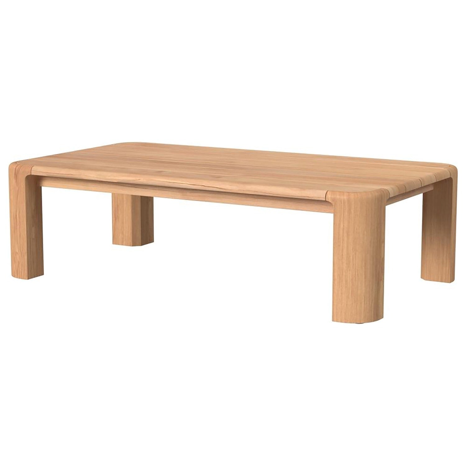 Sunset West Natural Teak Outdoor Coffee Table