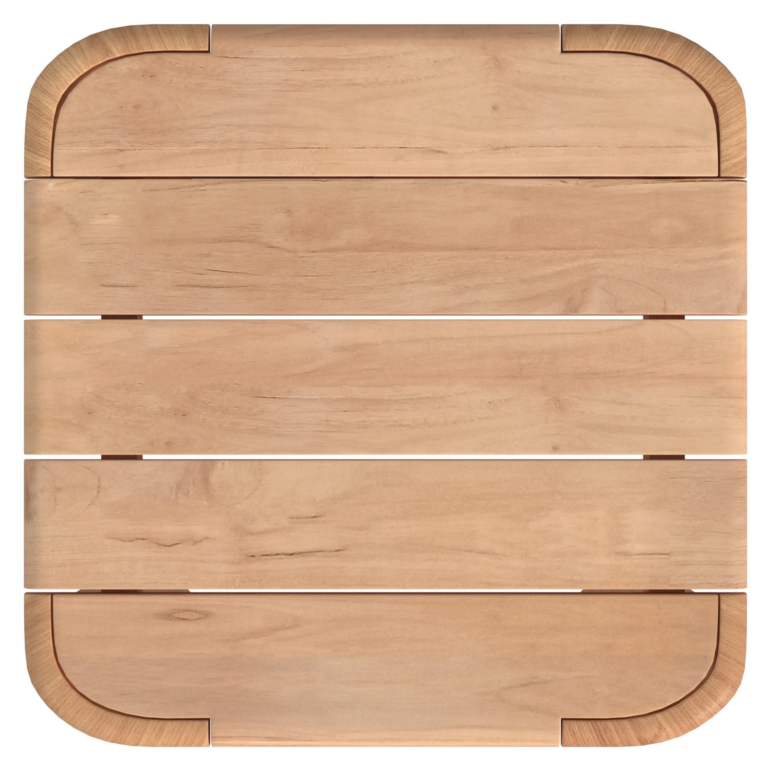 Sunset West Natural Teak Outdoor End Table