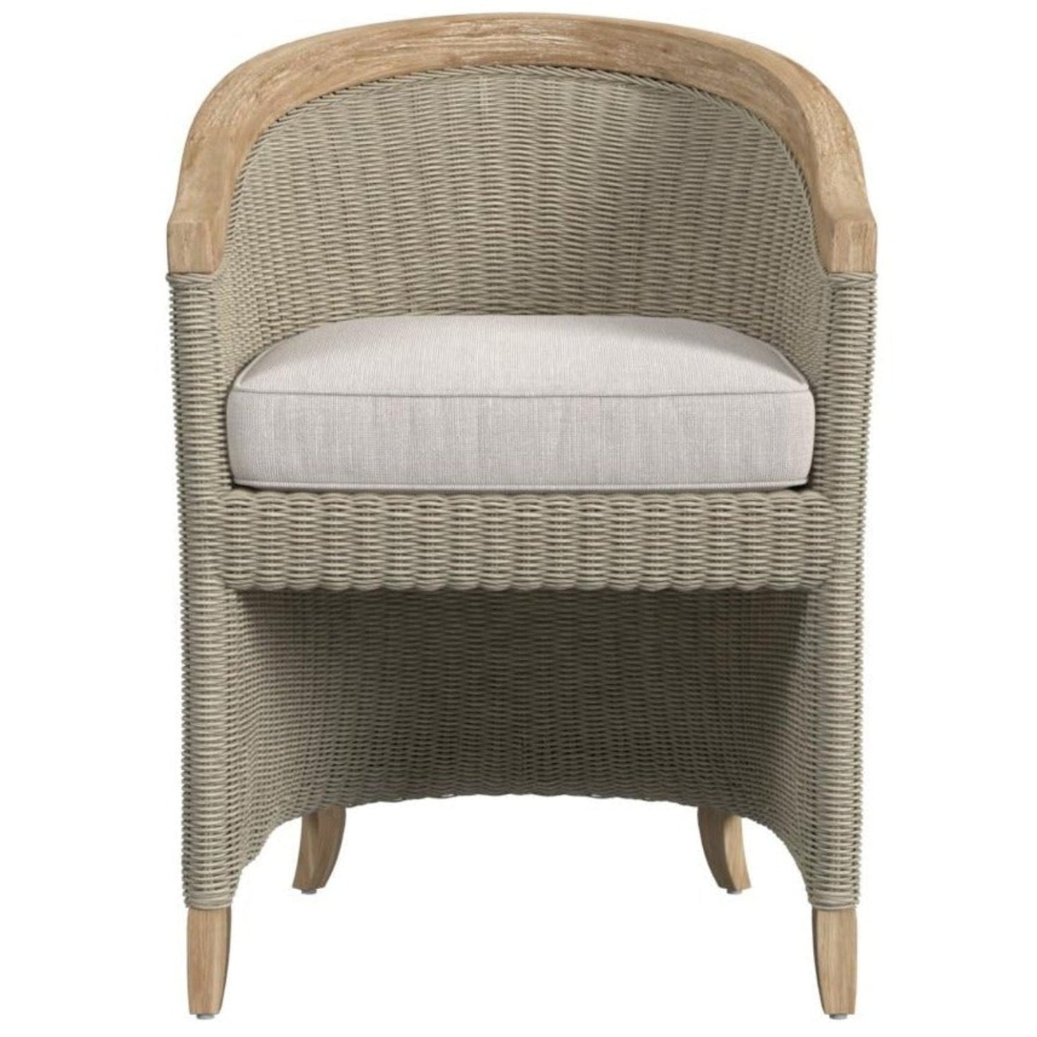 Sunset West Cambria Canvas w/Self Welt Outdoor Dining Chair