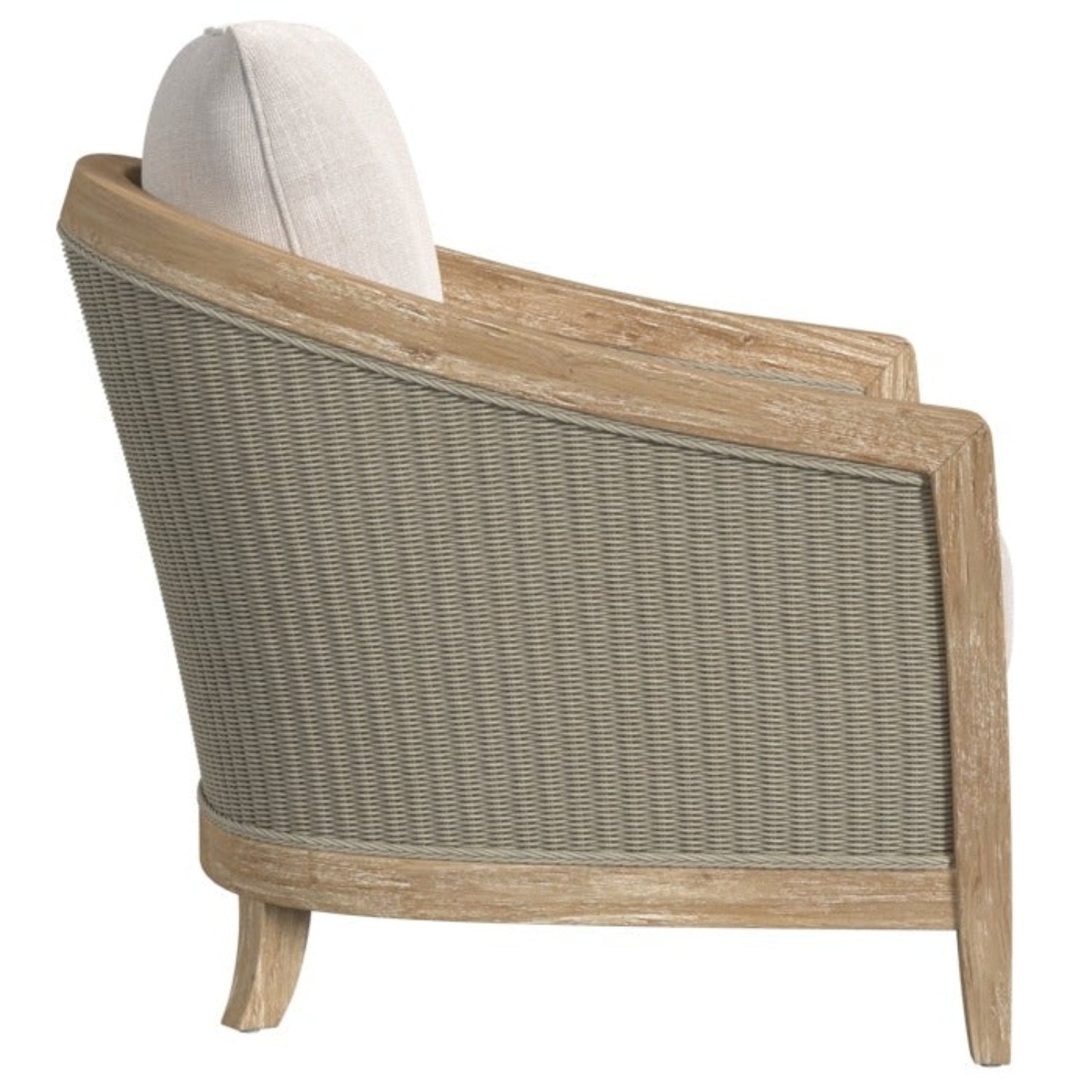 Sunset West Cambria Canvas w/Self Welt Outdoor Club Chair