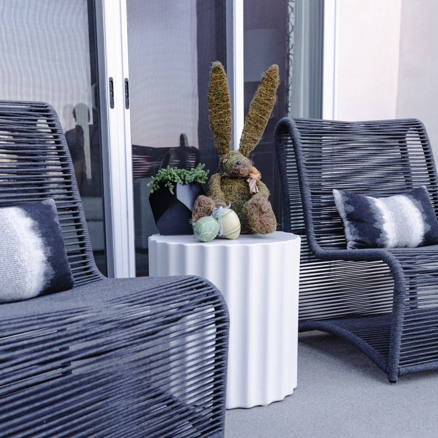 Sunset West Athena Outdoor End Table Set of 2