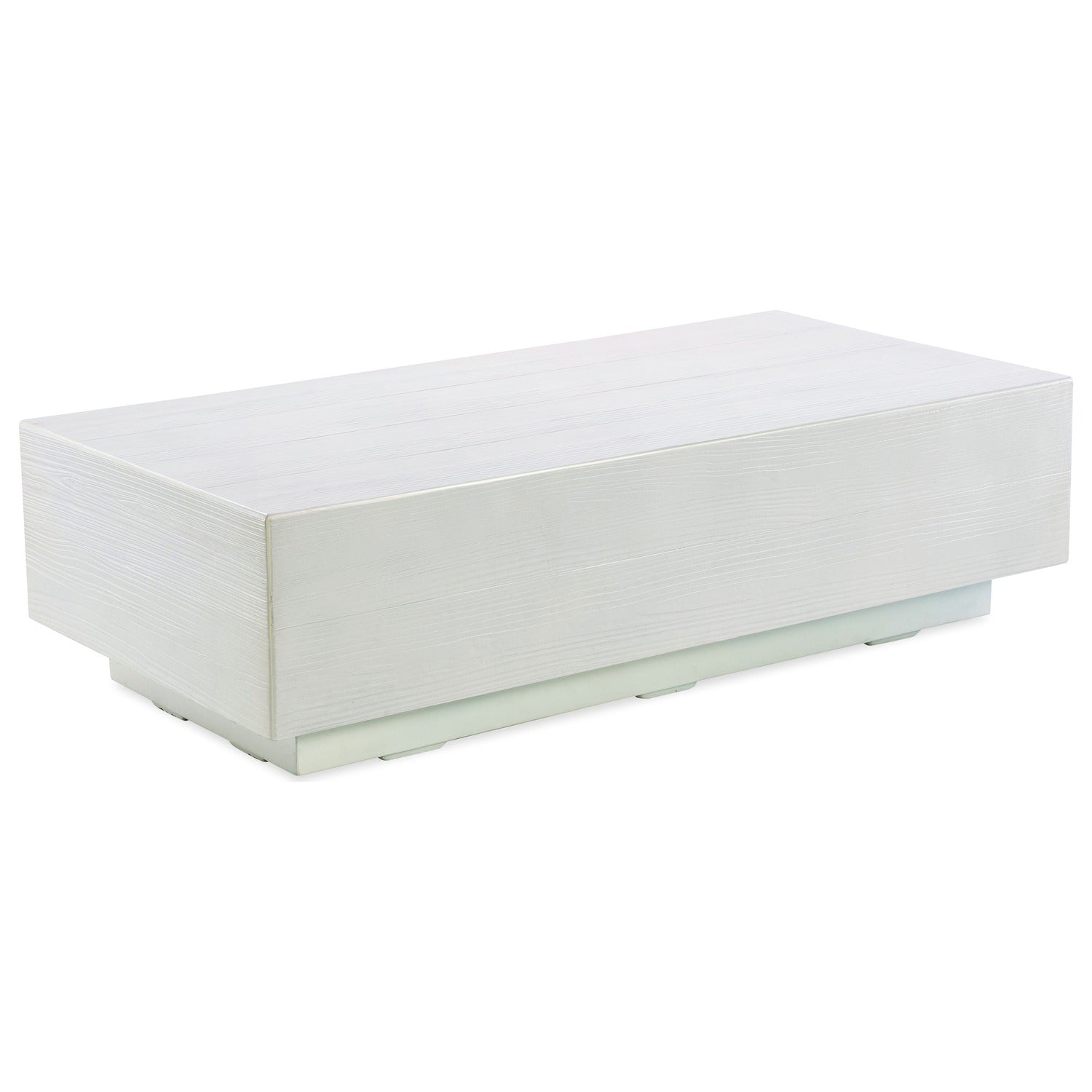 Sunset West GRFC Faux Bois Bone Outdoor Coffee Table