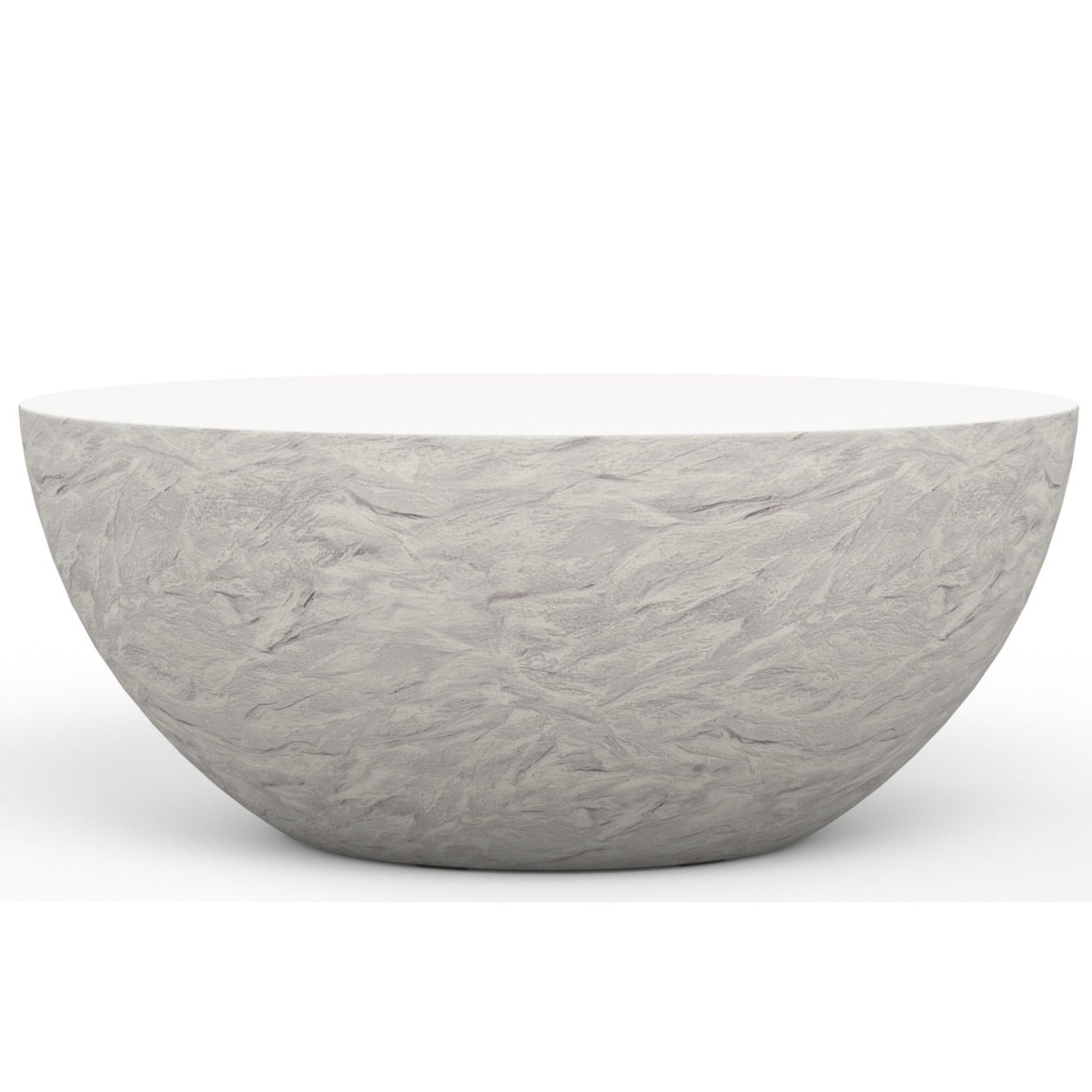 Sunset West Antique Stone Bowl Outdoor Coffee Table