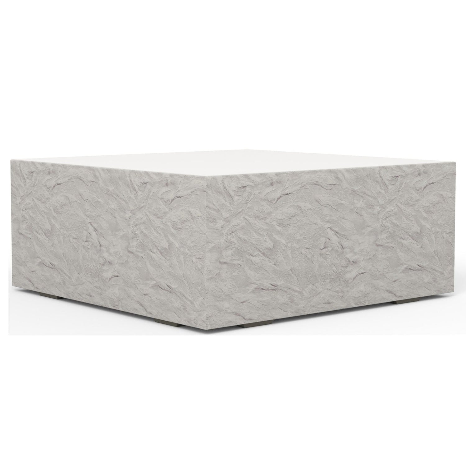 Sunset West Antique Stone Square Outdoor Coffee Table