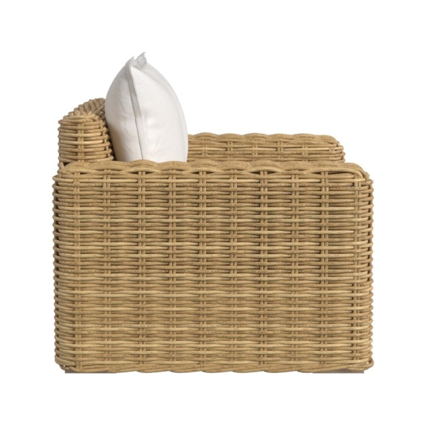 Sunset West Playa Soothe Pearl w/Flange Welt Outdoor Oversized Club Chair