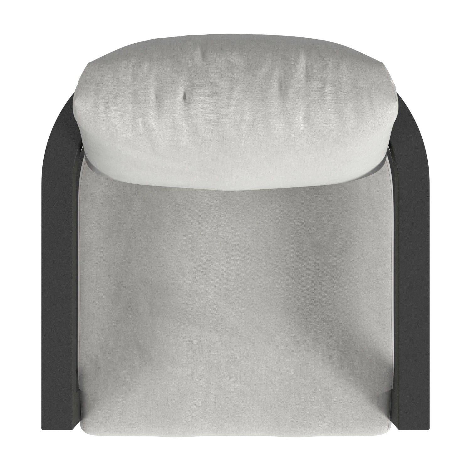 Sunset West Malibu in Cast Silver Outdoor Dining Chair Set of 2
