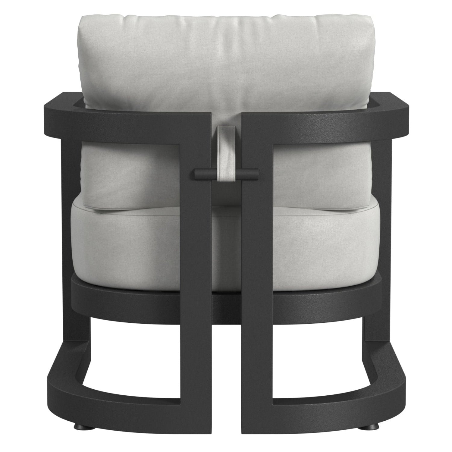 Sunset West Malibu Cast Silver Outdoor Club Chair