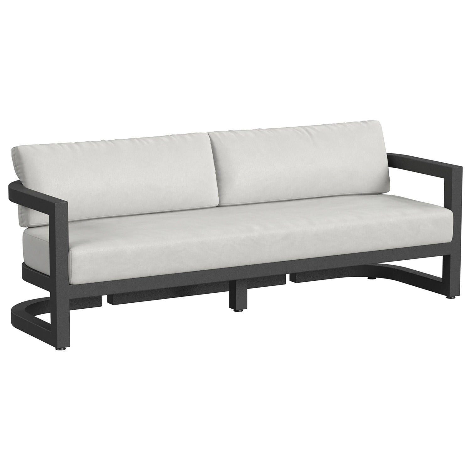 Sunset West Malibu Cast Silver Outdoor Sofa