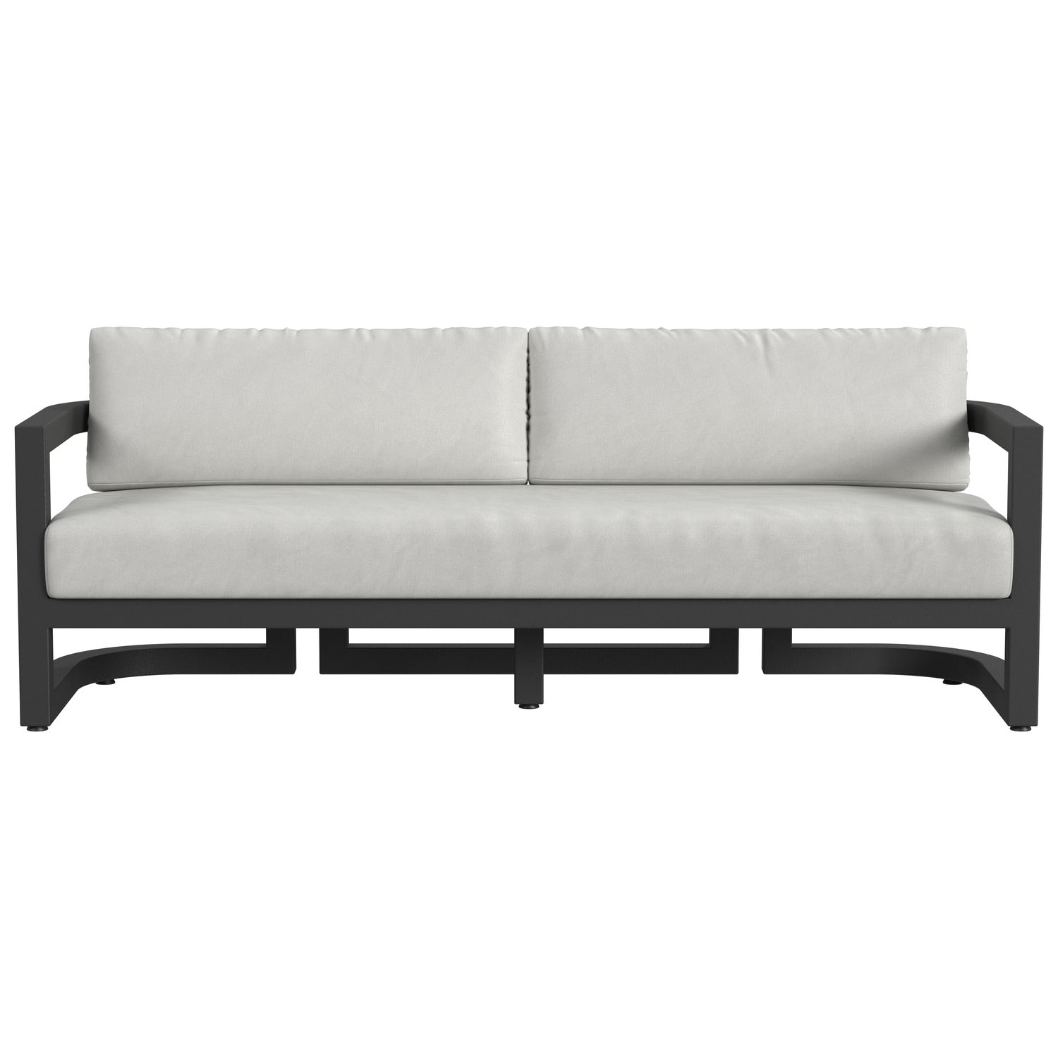Sunset West Malibu Cast Silver Outdoor Sofa
