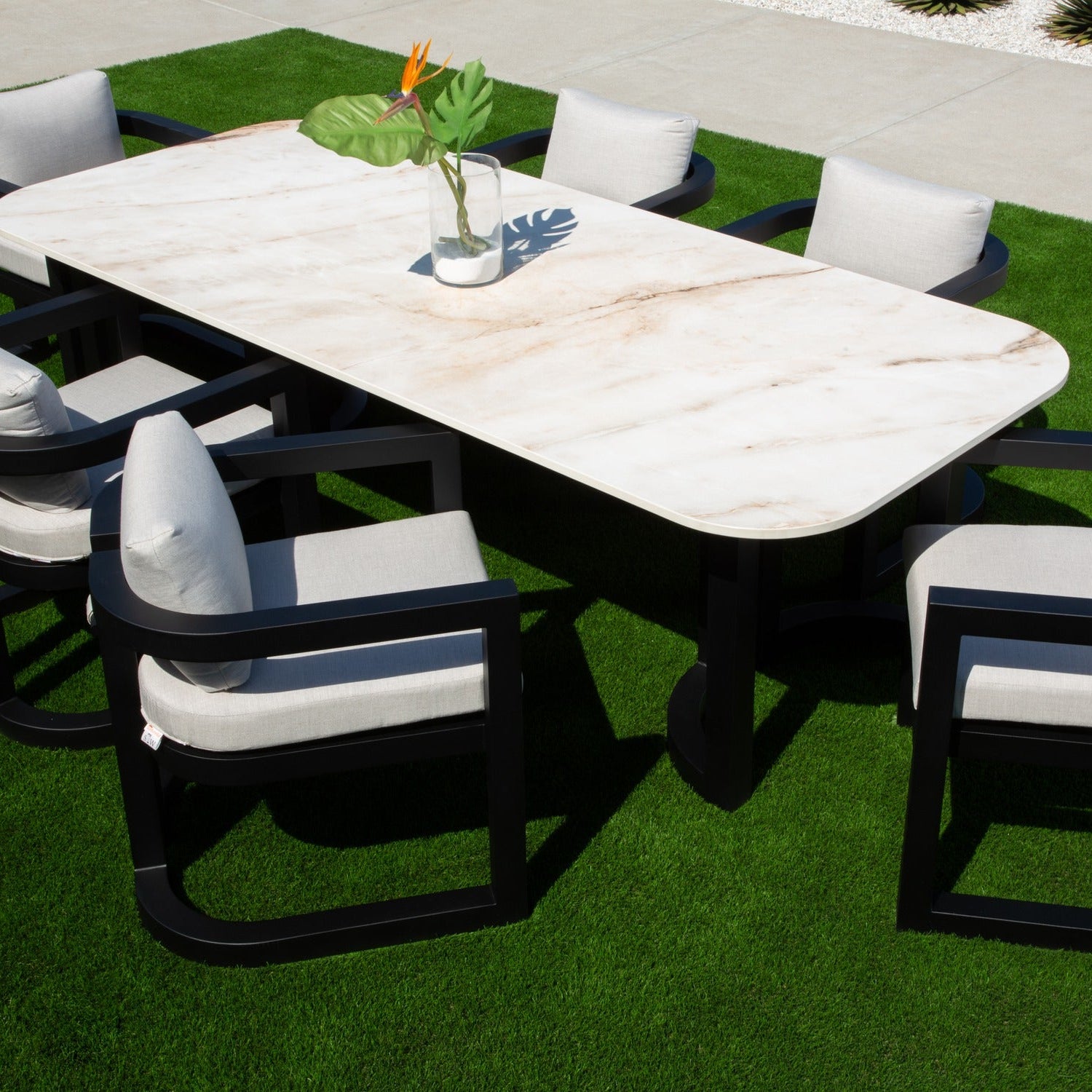Sunset West Malibu 96in Outdoor Dining Table