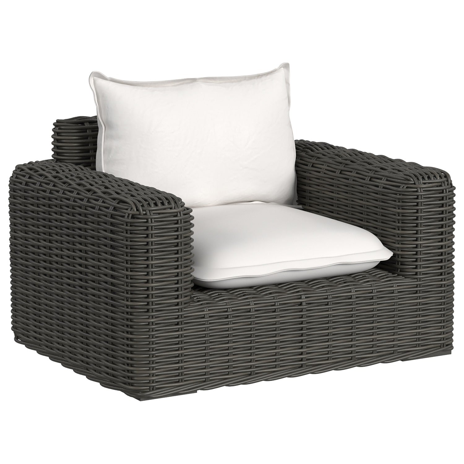 Sunset West Cabo Soothe Pearl w/Flange Welt Outdoor Oversized Club Chair