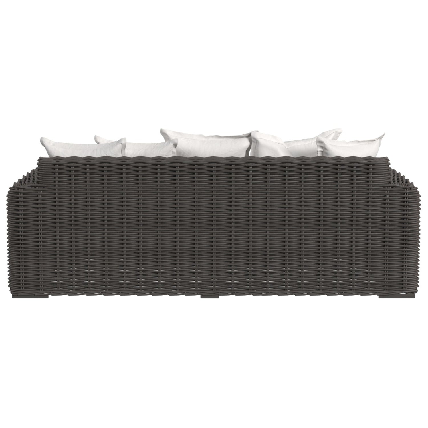 Sunset West Cabo Soothe Pearl w/Flange Welt Outdoor Loveseat