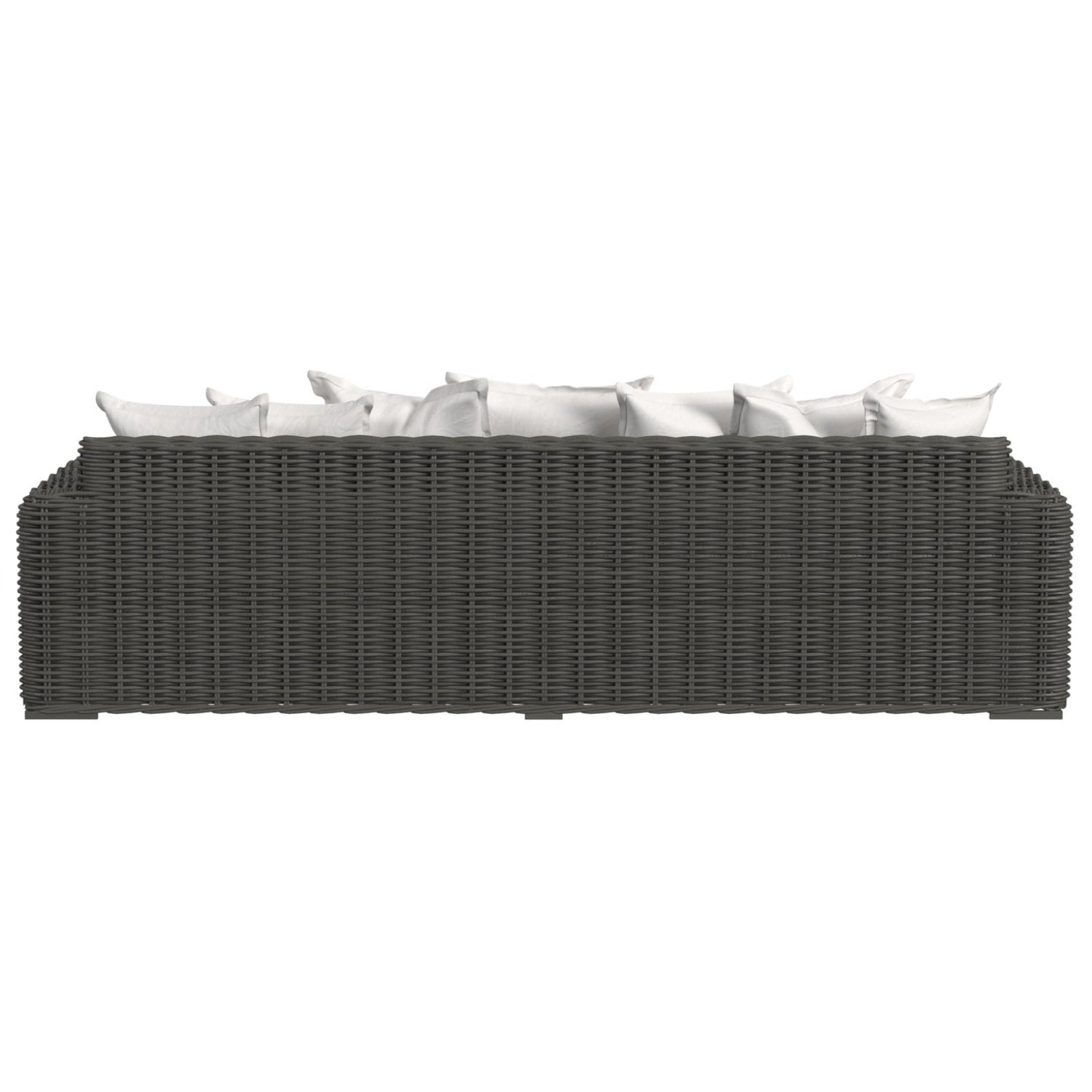 Sunset West Cabo Soothe Pearl w/Flange Welt Outdoor Sofa