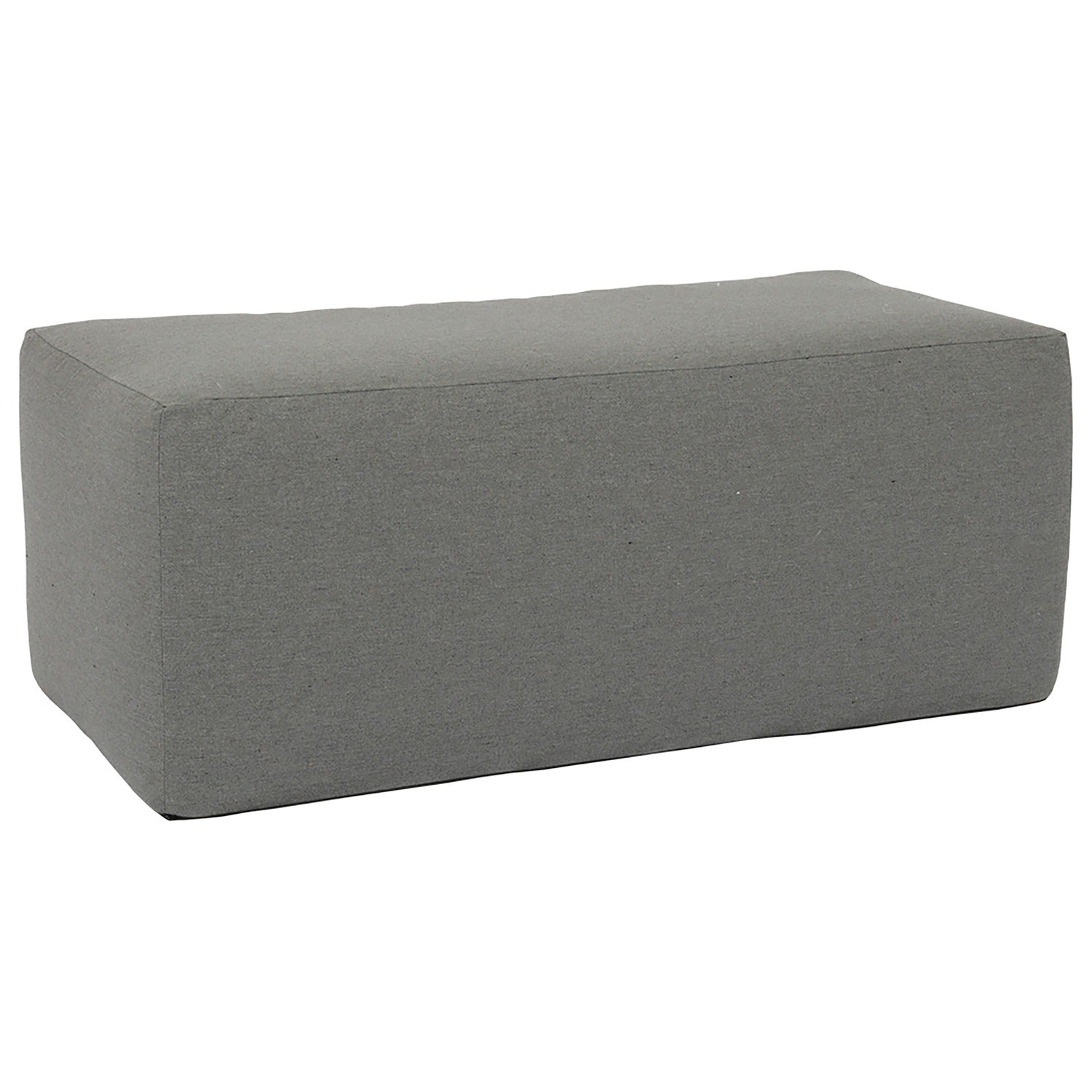 Sunset West Heritage Granite 24in x 48in Rectangle Outdoor Coffee Table/Ottoman